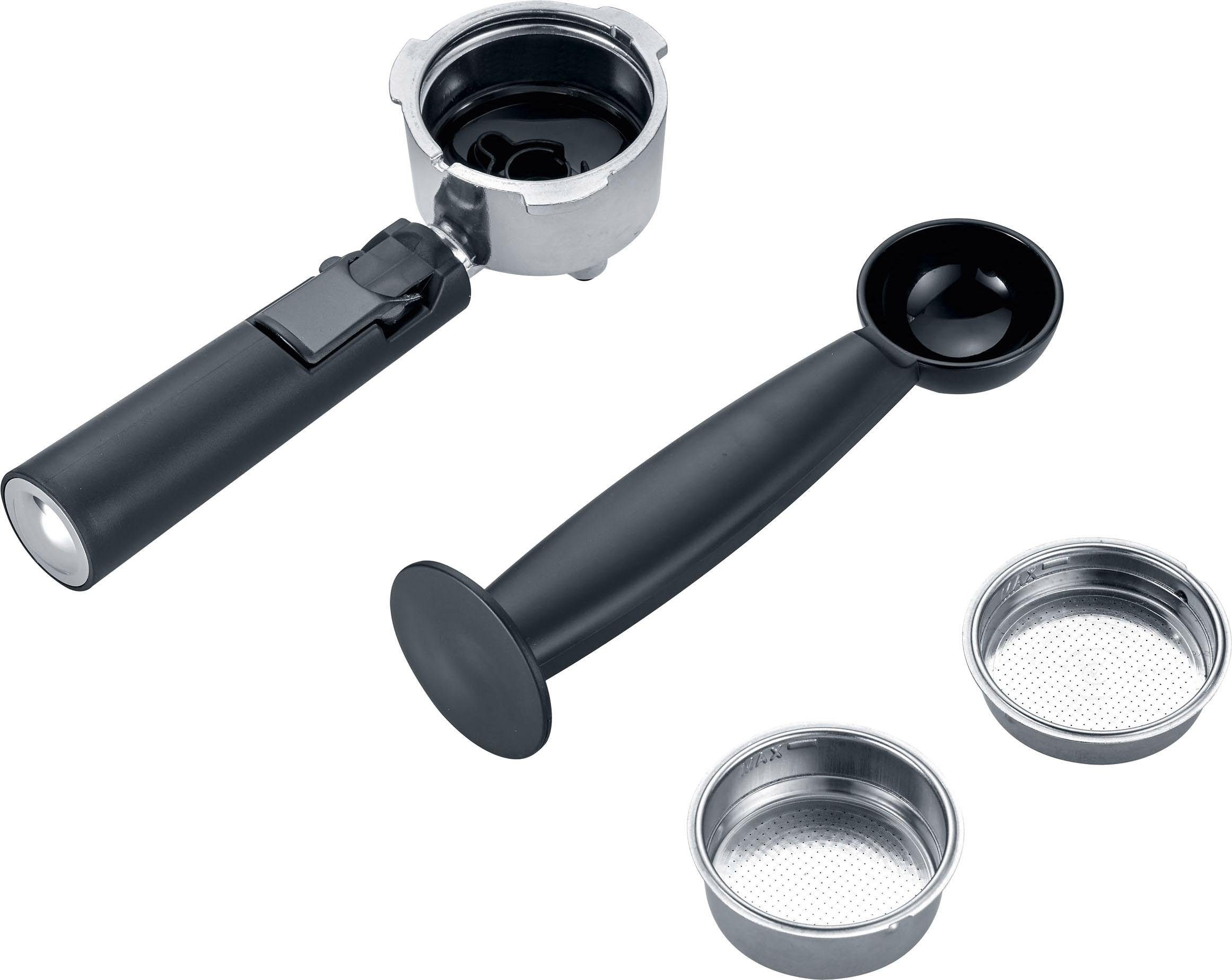 Graef Espressomaschine »"Salita Set"« inkl. Kaffeemühle CM 201 (ES401EUSET), weiß
