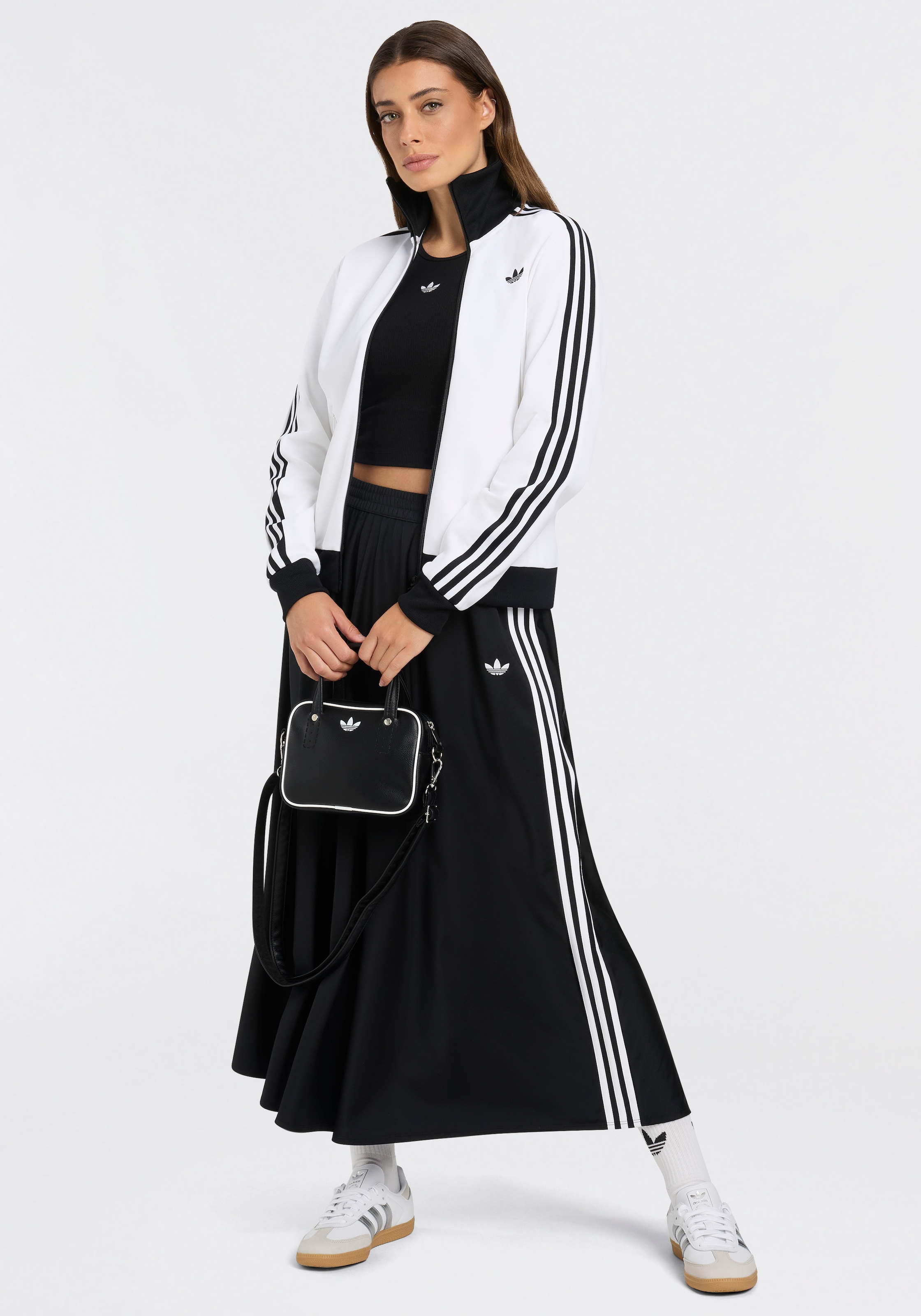 adidas Originals Sweatrock »FIREBIRD SKIRT« im sportlichen Stil, mit Druckknopfverschluss