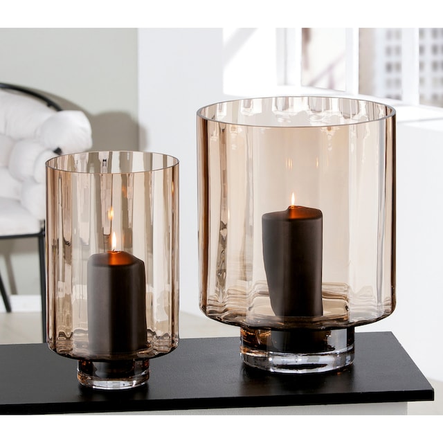 GILDE Windlicht »Novus«, (1 St.), Kerzenhalter aus Glas bei OTTO