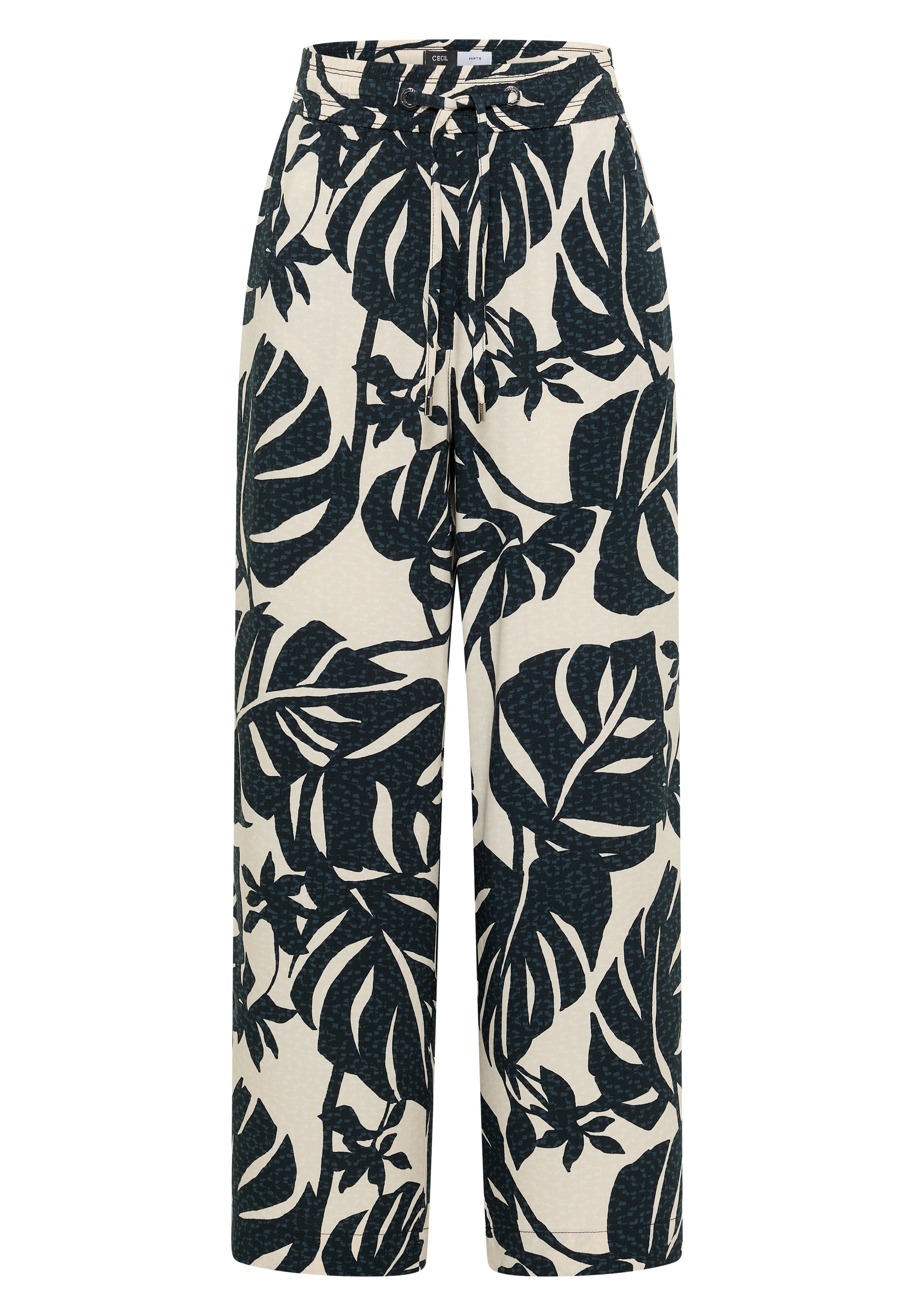 Cecil Stoffhose »Style Neele«  Sommerhose im Loose Fit und mit floralem Muster