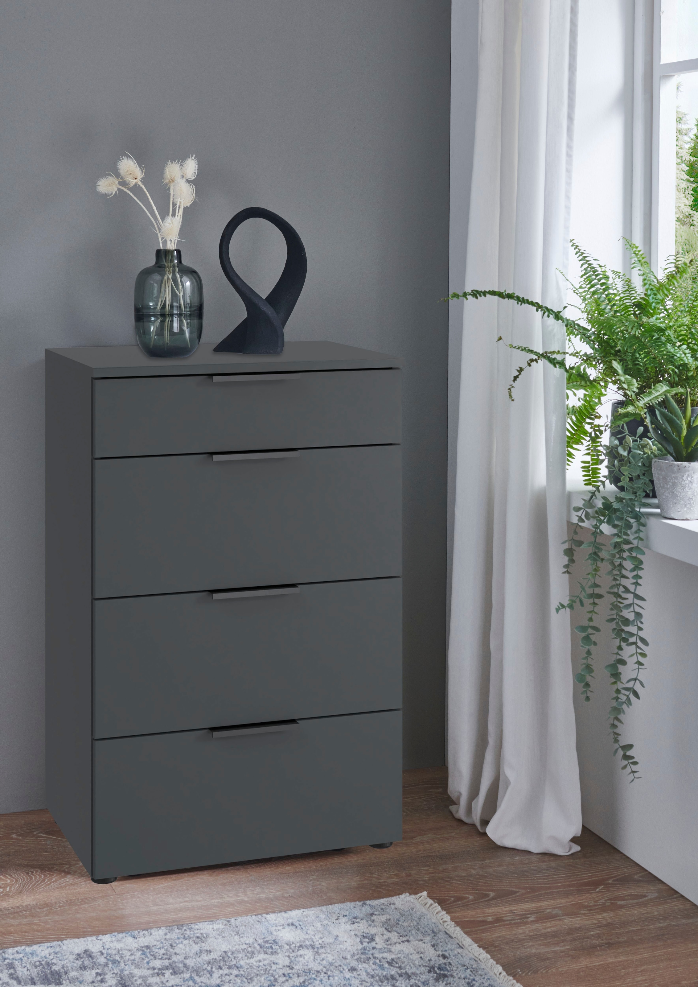 Wimex Schubkastenkommode »Oxford by fresh to go, mit 4 Schubladen, MADE IN GERMANY« 54cm breit,41cm tief, 84cm hoch,  Mit Soft-close Beschlägen, in verschiedenen Farben erhältlich