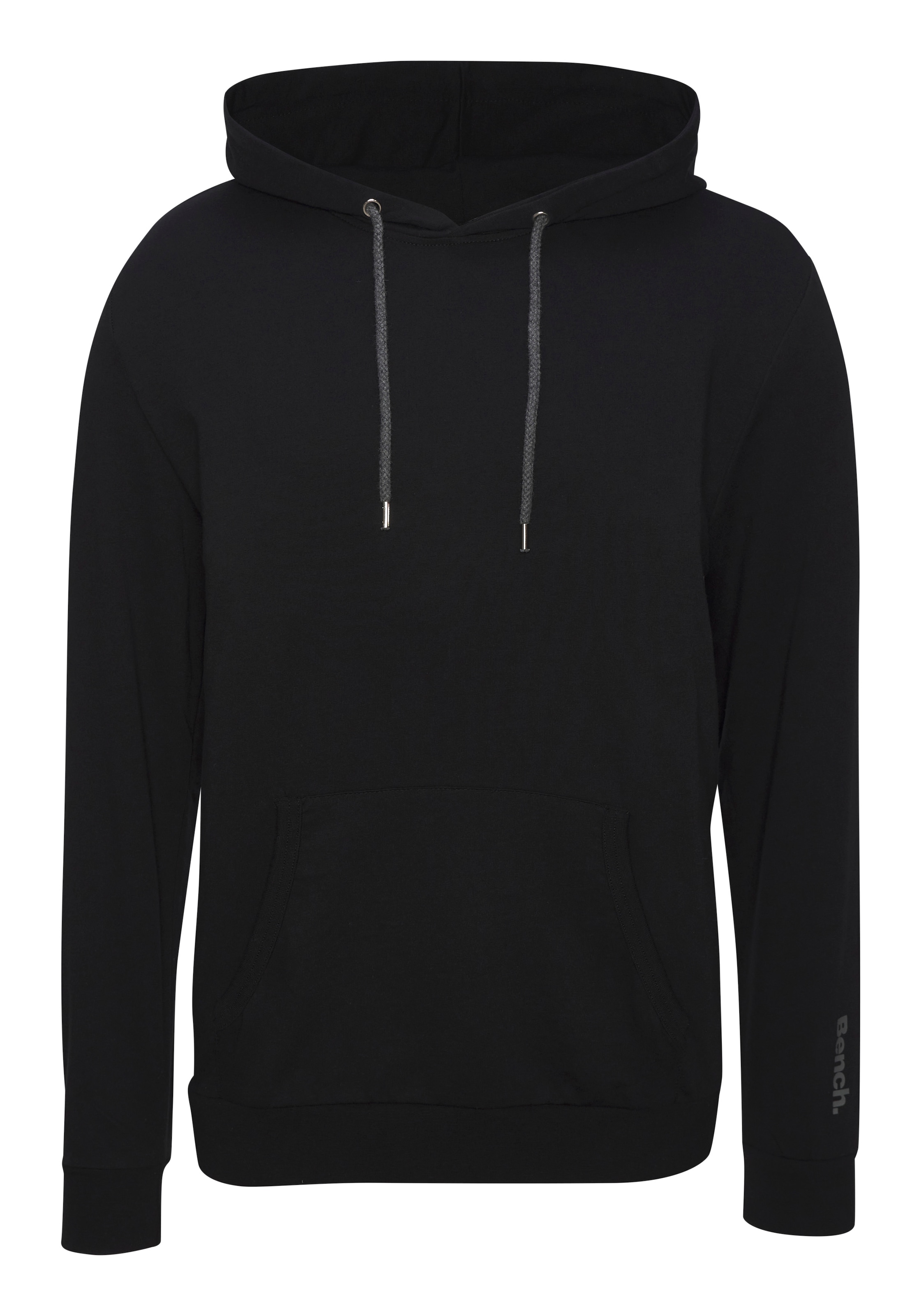 Bench. Loungewear Hoodie , Langarm, Sweatshirt mit Rundhals und Kapuze, Baumwollmischung
