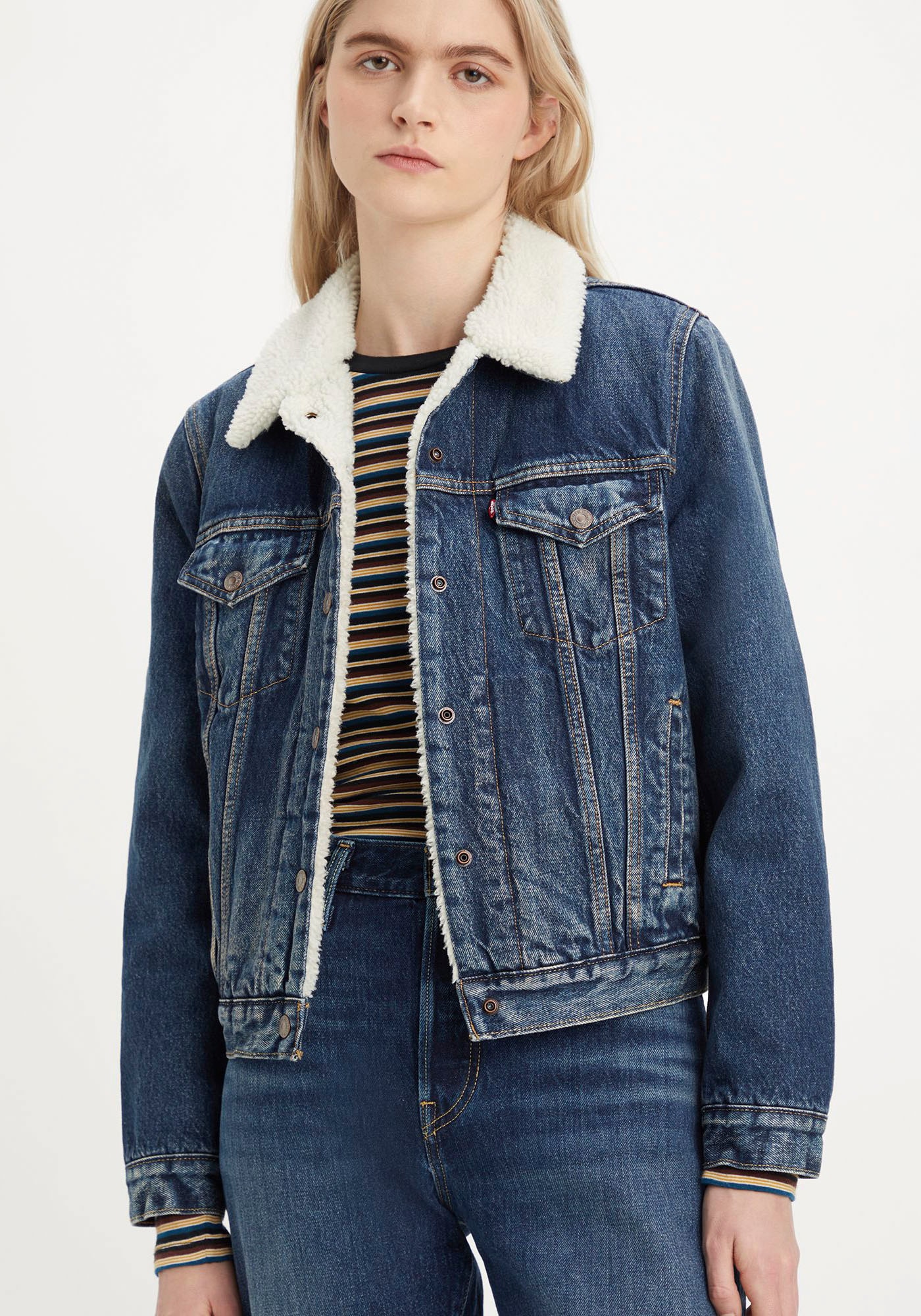 Levi's® Jeansjacke »SHERPA TRUCKER«