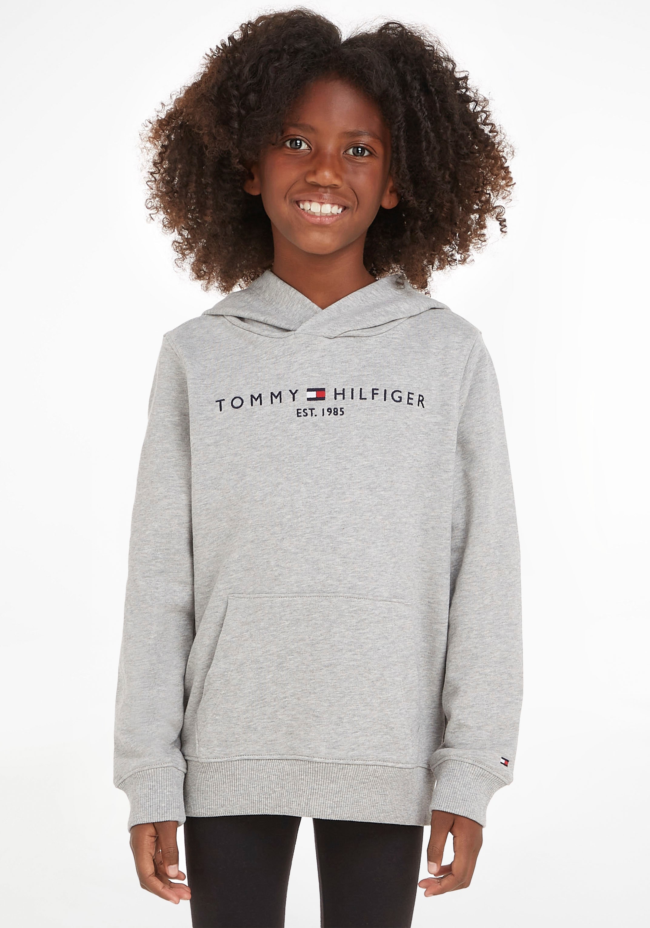 Tommy Hilfiger Kapuzensweatshirt »ESSENTIAL HOODIE«, Kinder Kids Junior  MiniMe,für Jungen und Mädchen kaufen bei OTTO | Jogginghosen