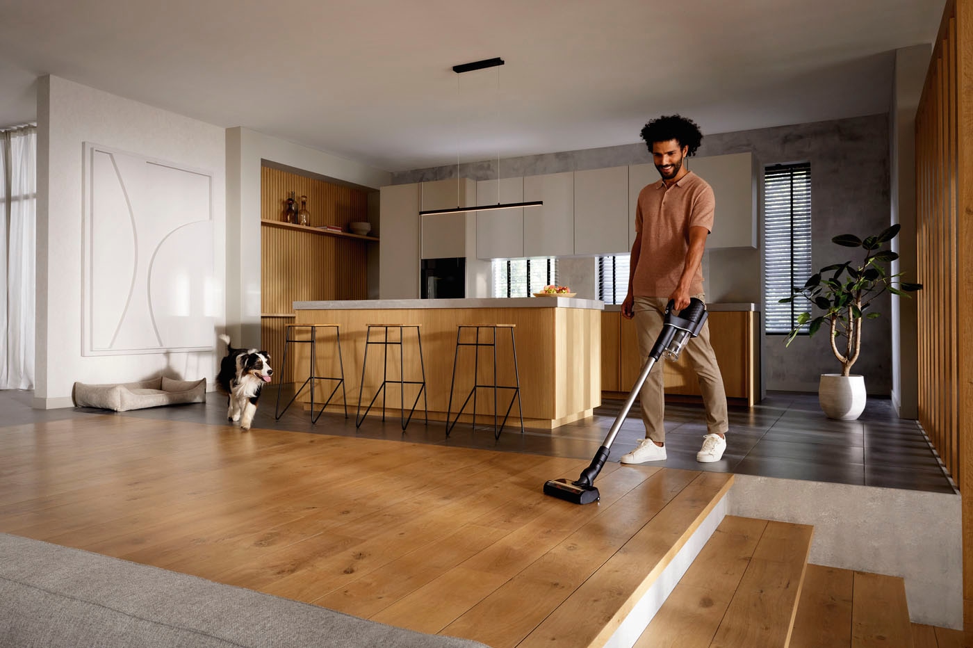 Miele Akku-Handstaubsauger »Duoflex HX1 Cat Dog,« SpeedLock Wandhalterung ein Klick vom Komplett- zum Handgerät