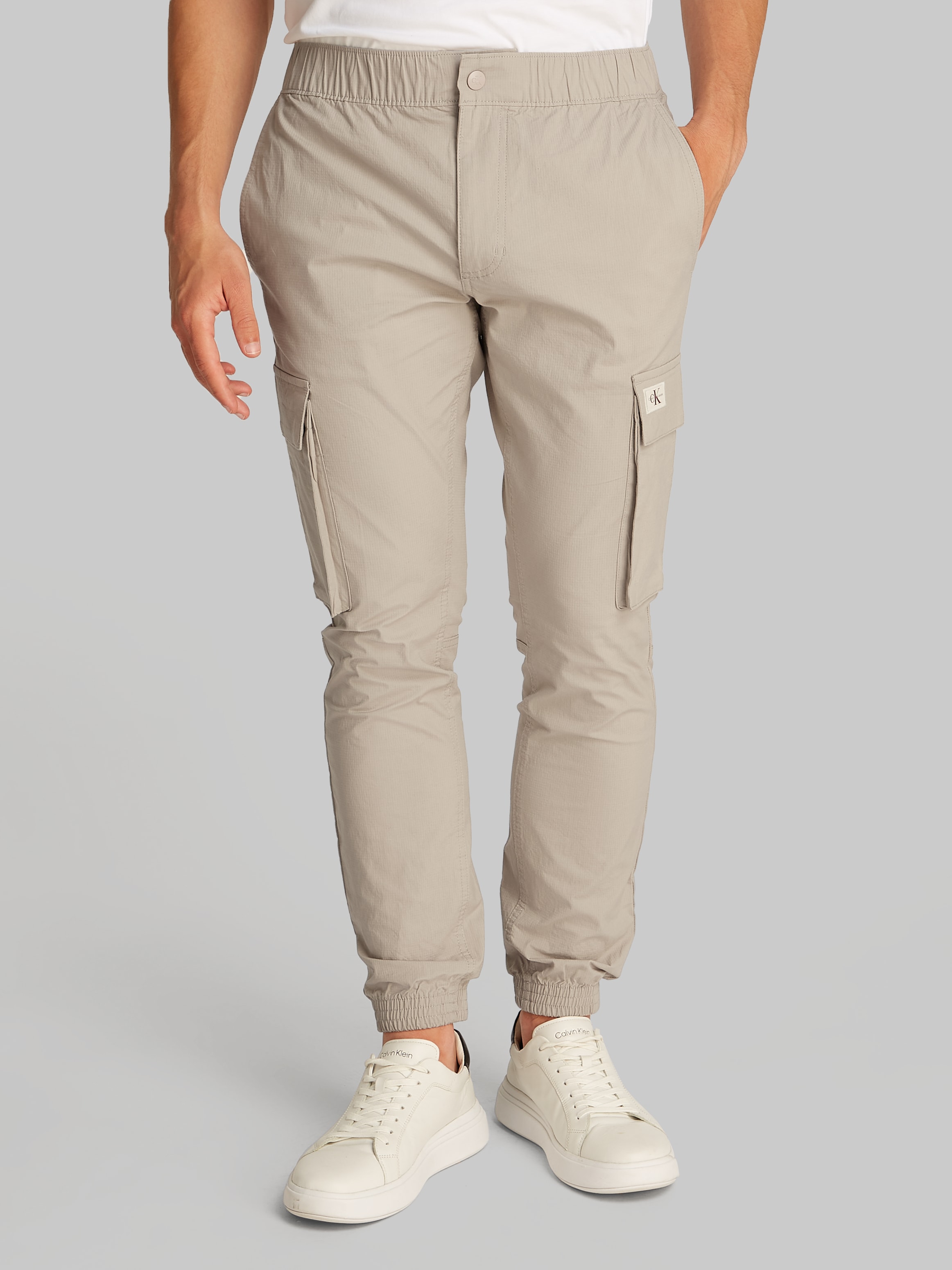 Cargohose »SKINNY CARGO«, mit Logopatch