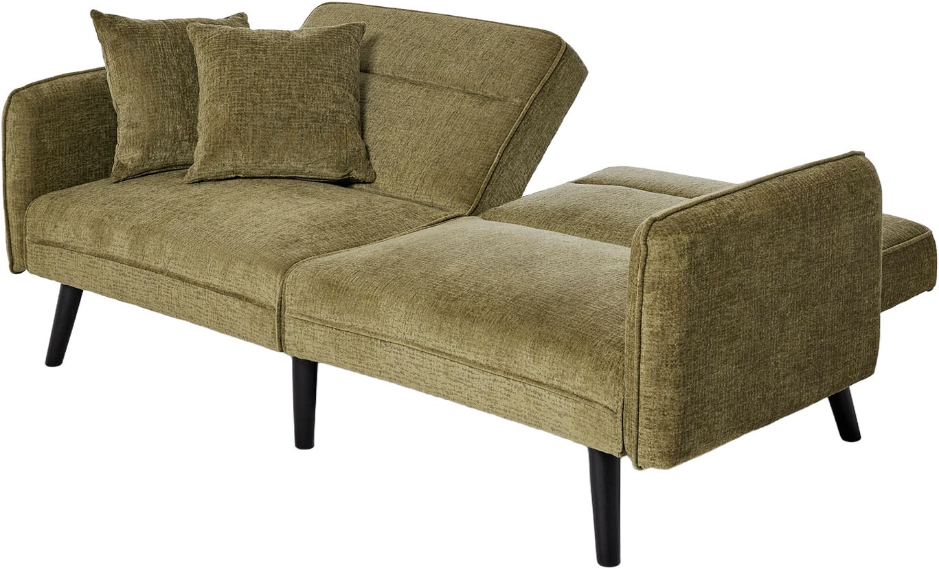 Jahnke Schlafsofa »CHILLAX LINE« mit Relax-und Schlaffunktion, inkl. Kissen, Breite 191 cm