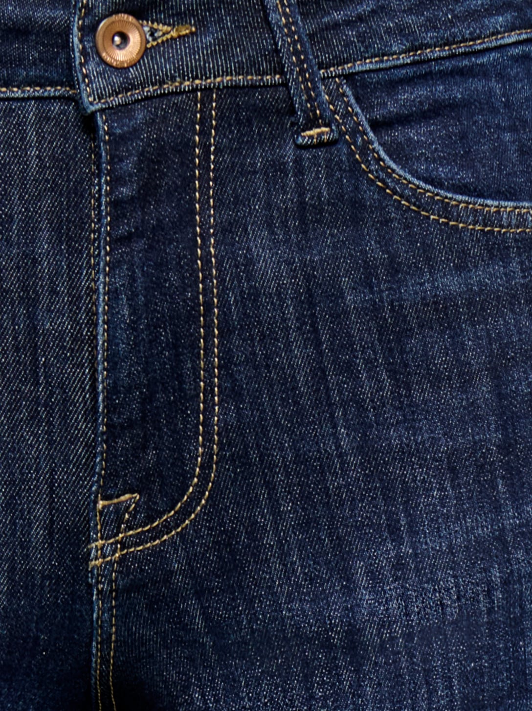 ONLY Slim-fit-Jeans »ONLPOWER MW PUSH UP SLIM STRAIGHT DNM« Baumwollmischung, mid waist, slim fit