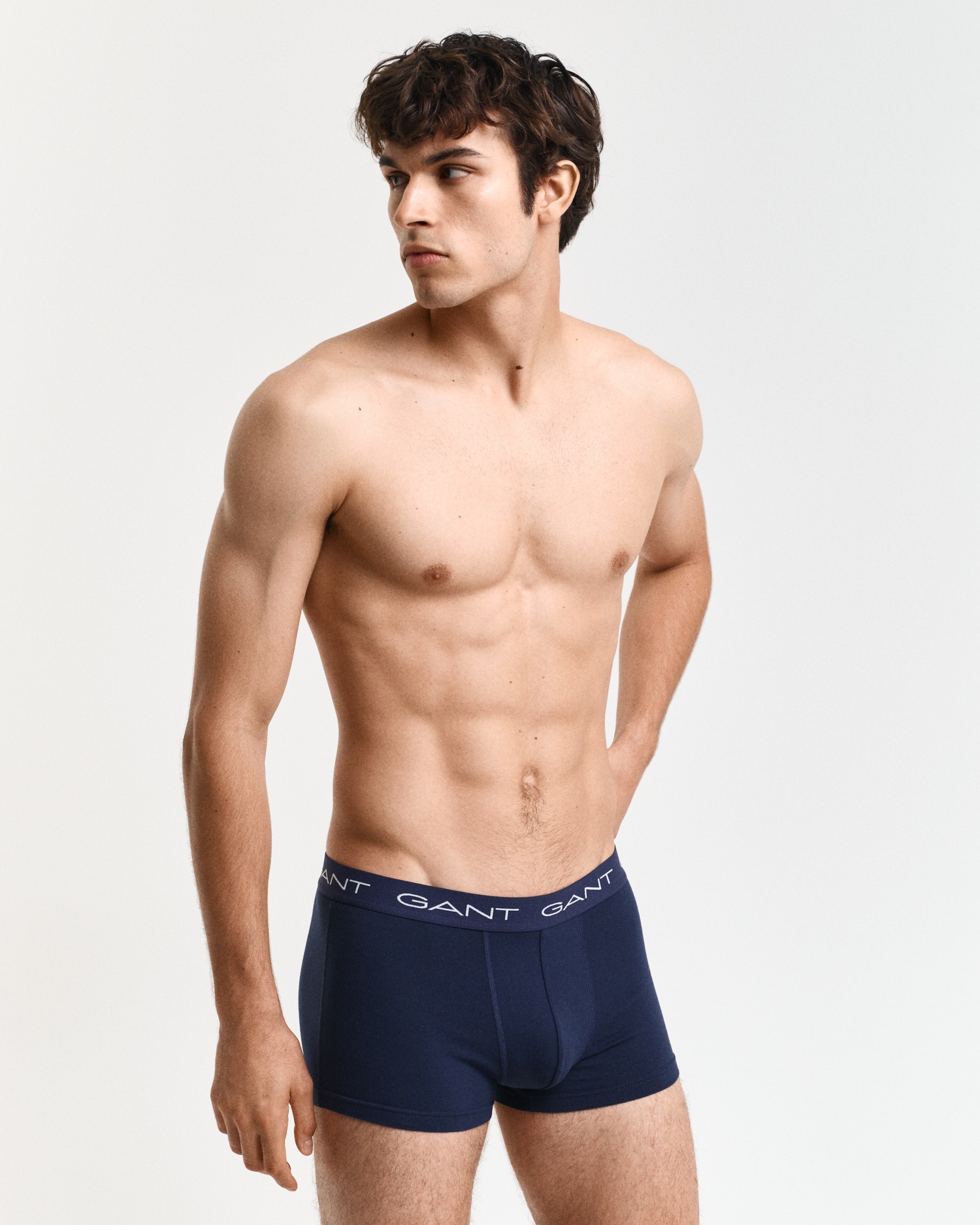 Gant Boxershorts »TRUNK 7-PACK«, (Packung, 7 St., 7), mit elastischem Logobund