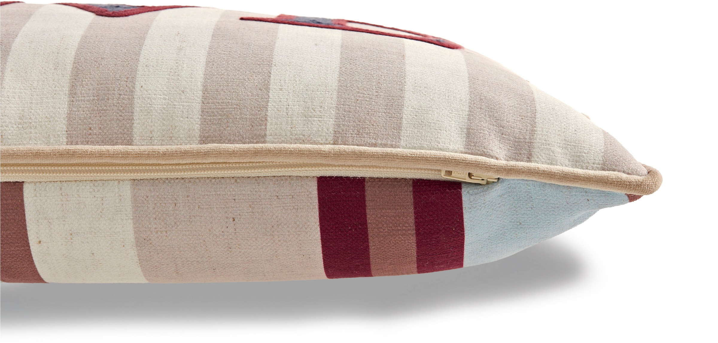TOM TAILOR HOME Dekokissen »Love«, mit Leinenanteil