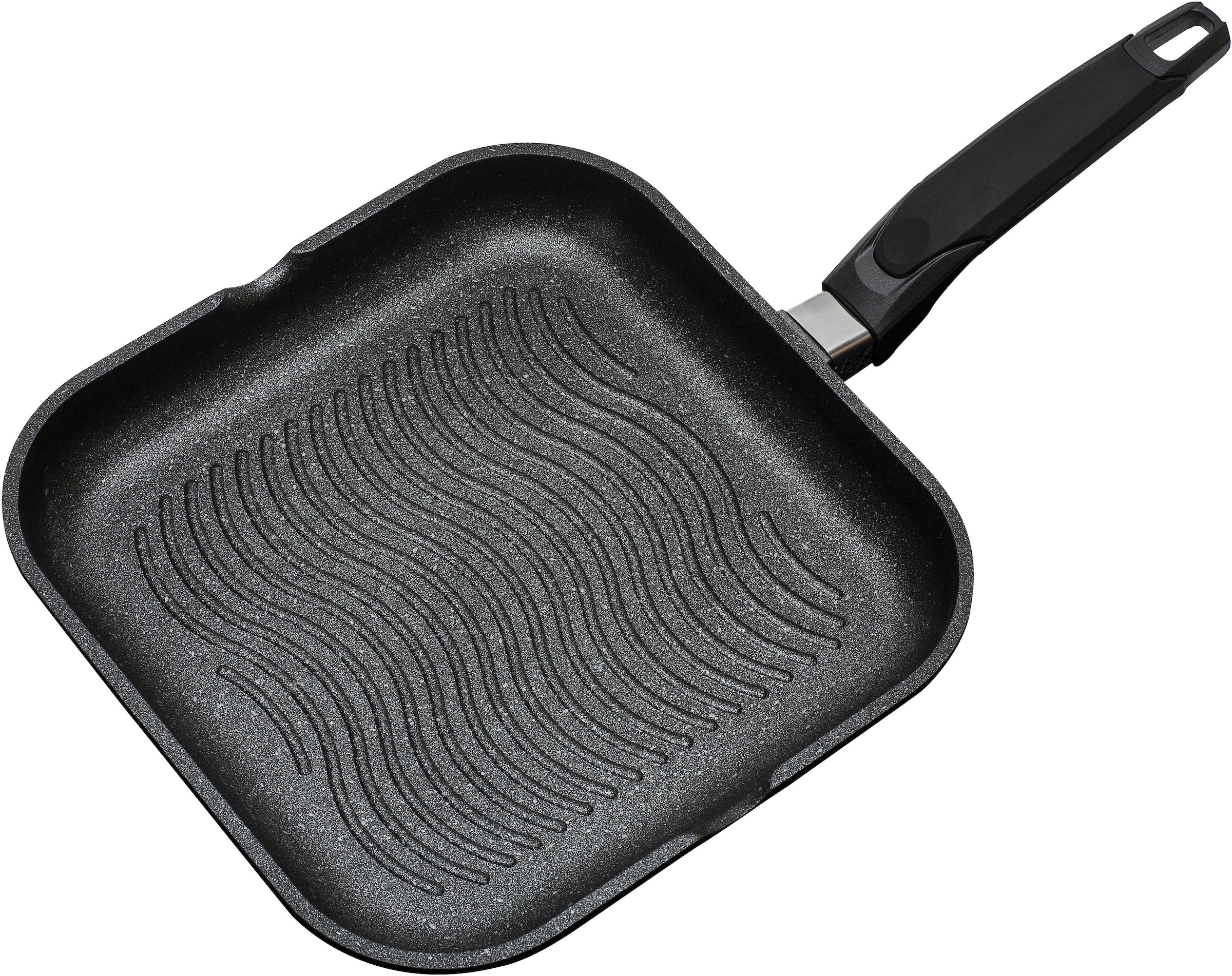 GSW Grillpfanne »Titanium Granit«, Aluminiumguss, (1 tlg.), 28x28 cm,  Induktion bestellen online bei OTTO