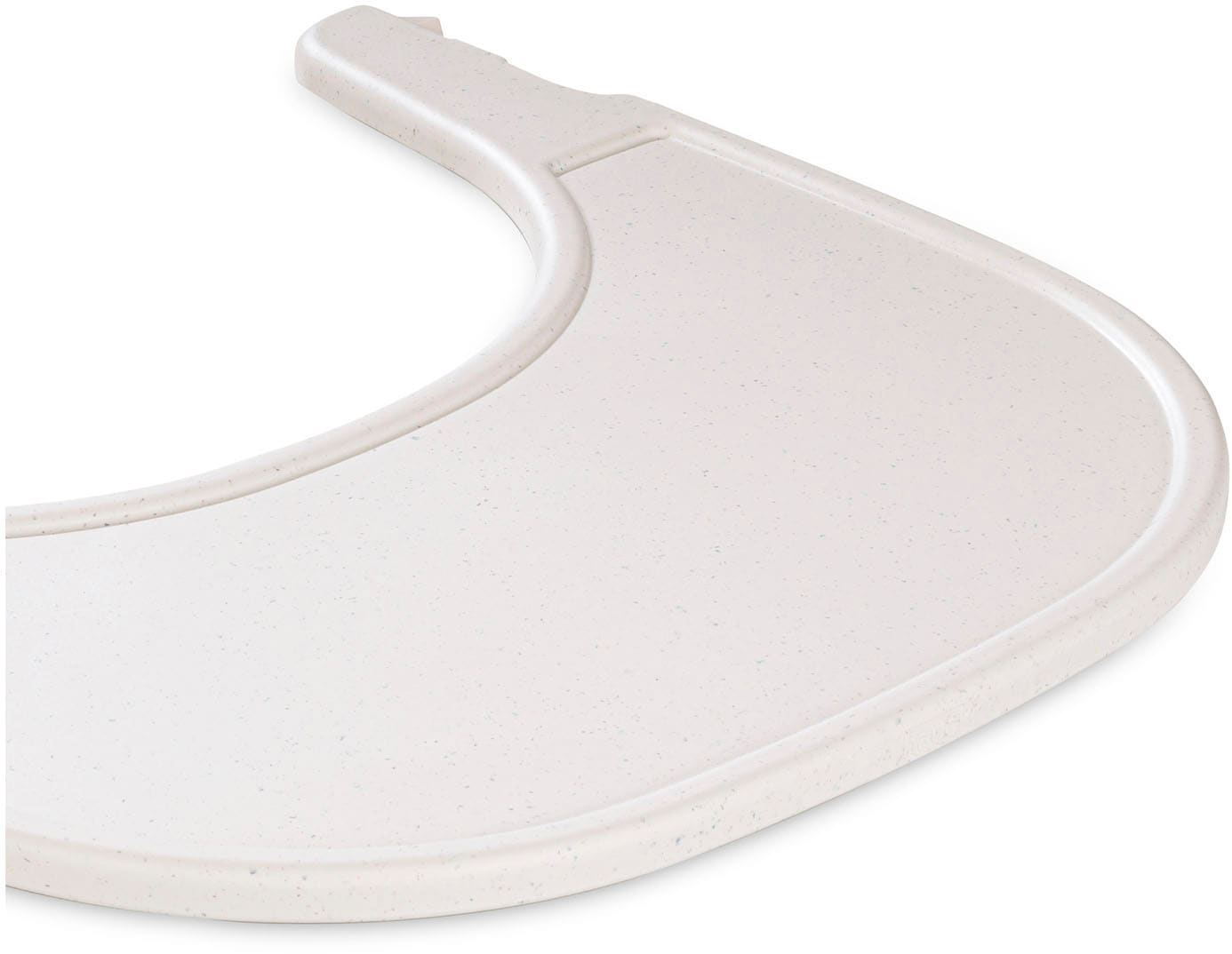 Hauck Hochstuhltablett »Alpha Click Tray, Speckle Beige«, aus recyceltem Material