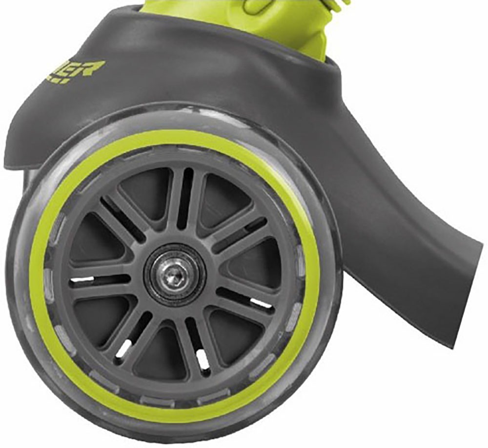 REBEL Dreiradscooter »Kickboard City Scooter RIDER«, transparent