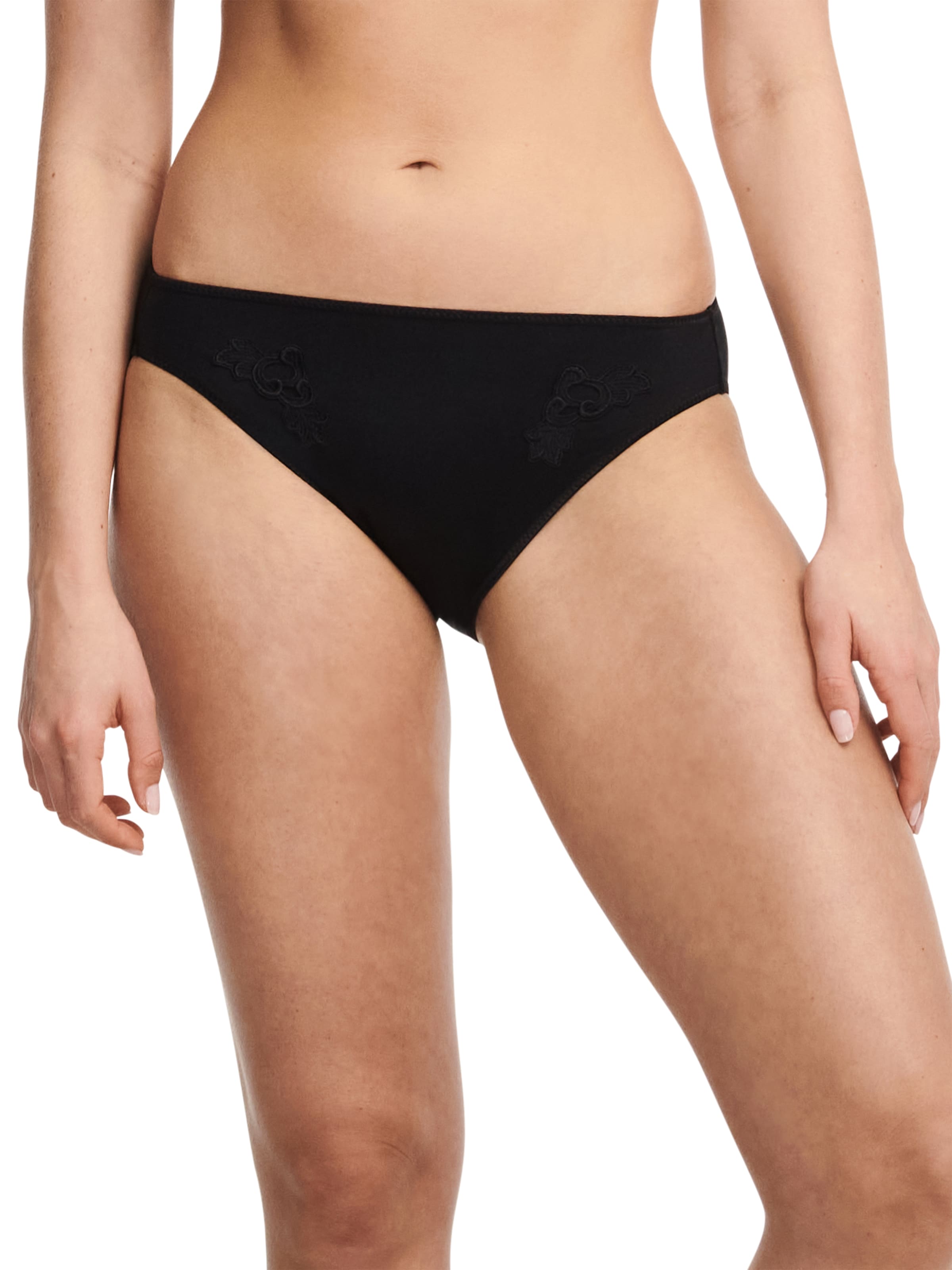 Chantelle Slip »HEDONA« blickdichtes Gewebe, Guipure Spitze