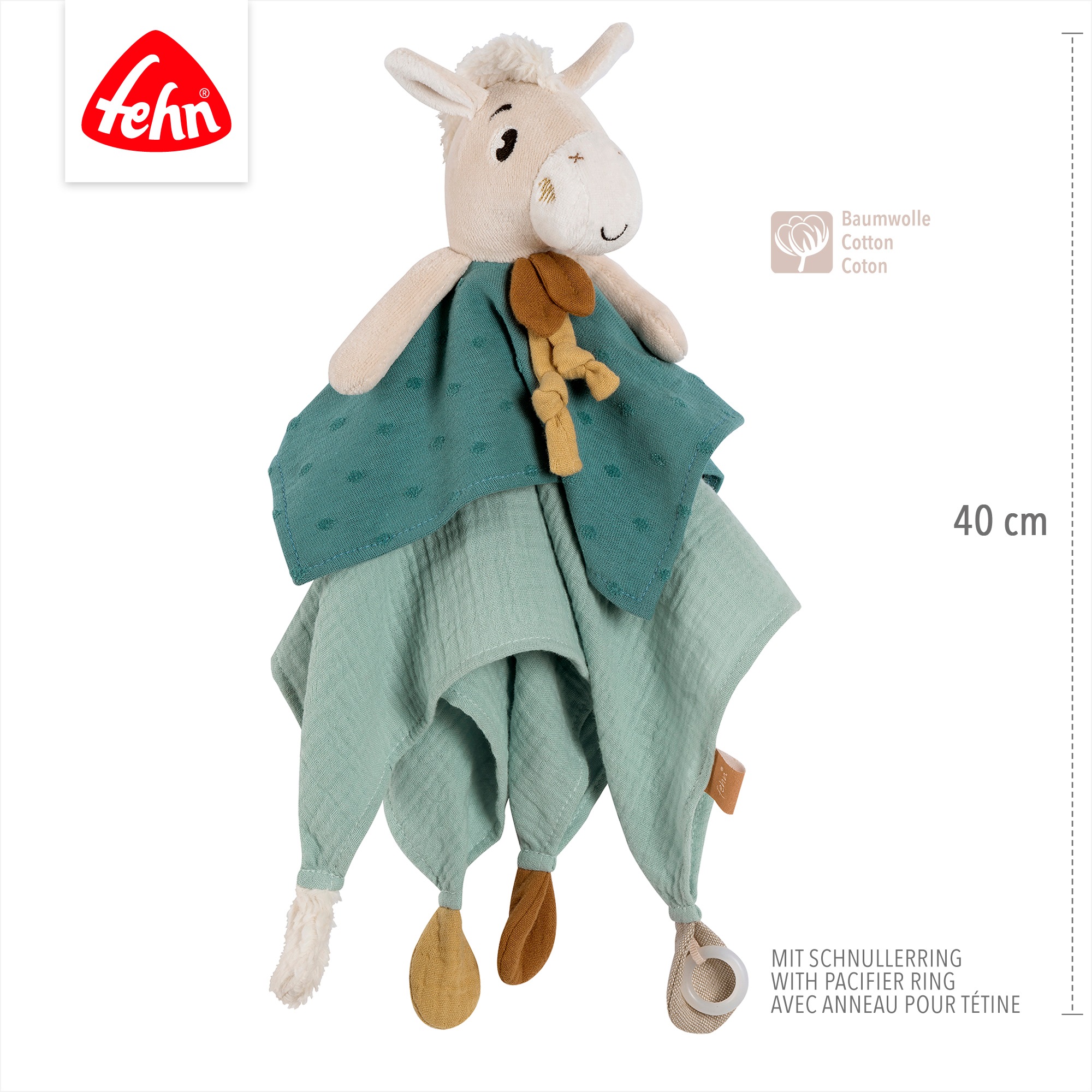 Fehn Kuscheltuch »Pferdinand, Pferd Deluxe«