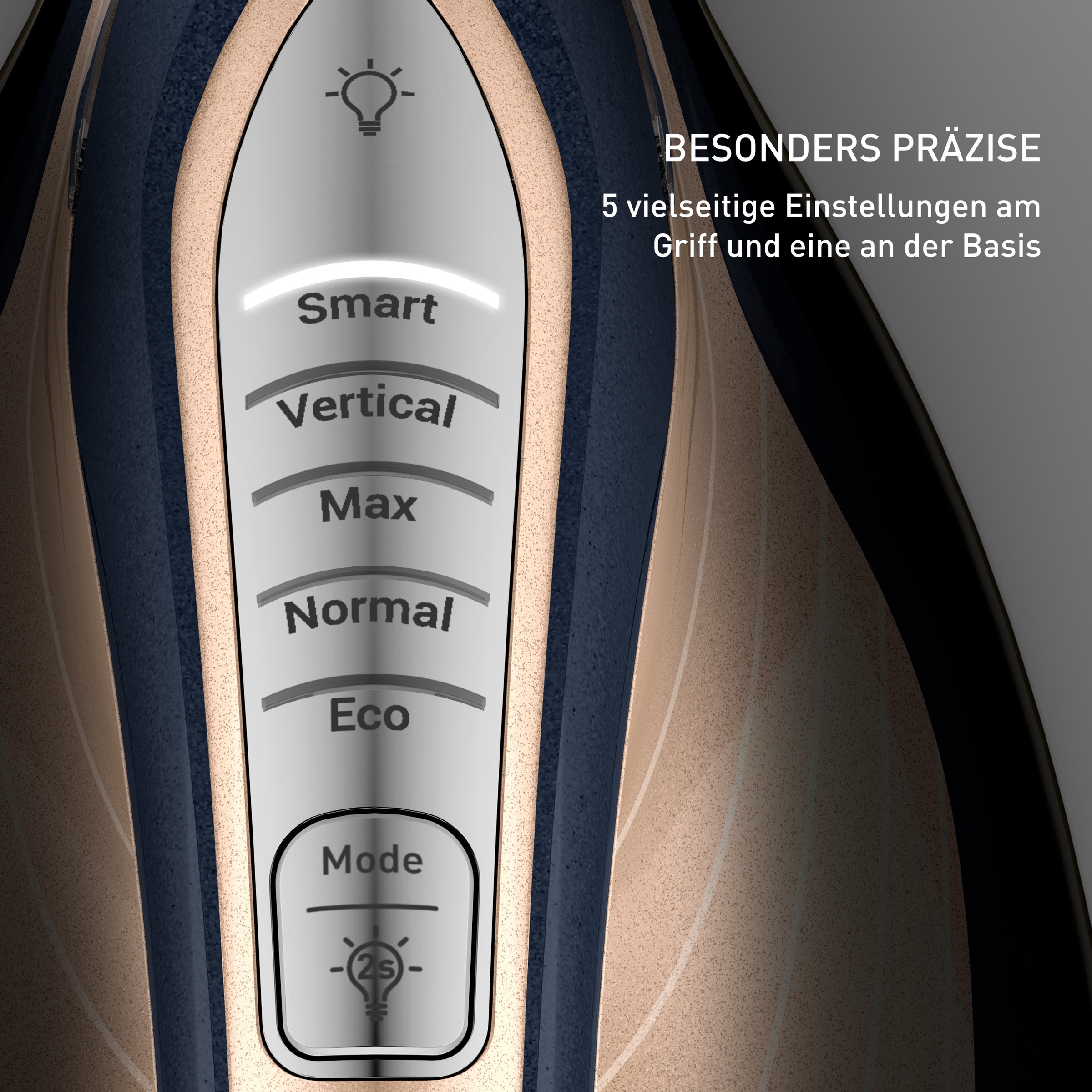 Tefal Dampfbügelstation »Pro Express Vision Max« 1.200 ml Wassertank LED-Leuchte, 5 Einstellungen, Kalk-Kollektor, 1,2 Liter Wassertank