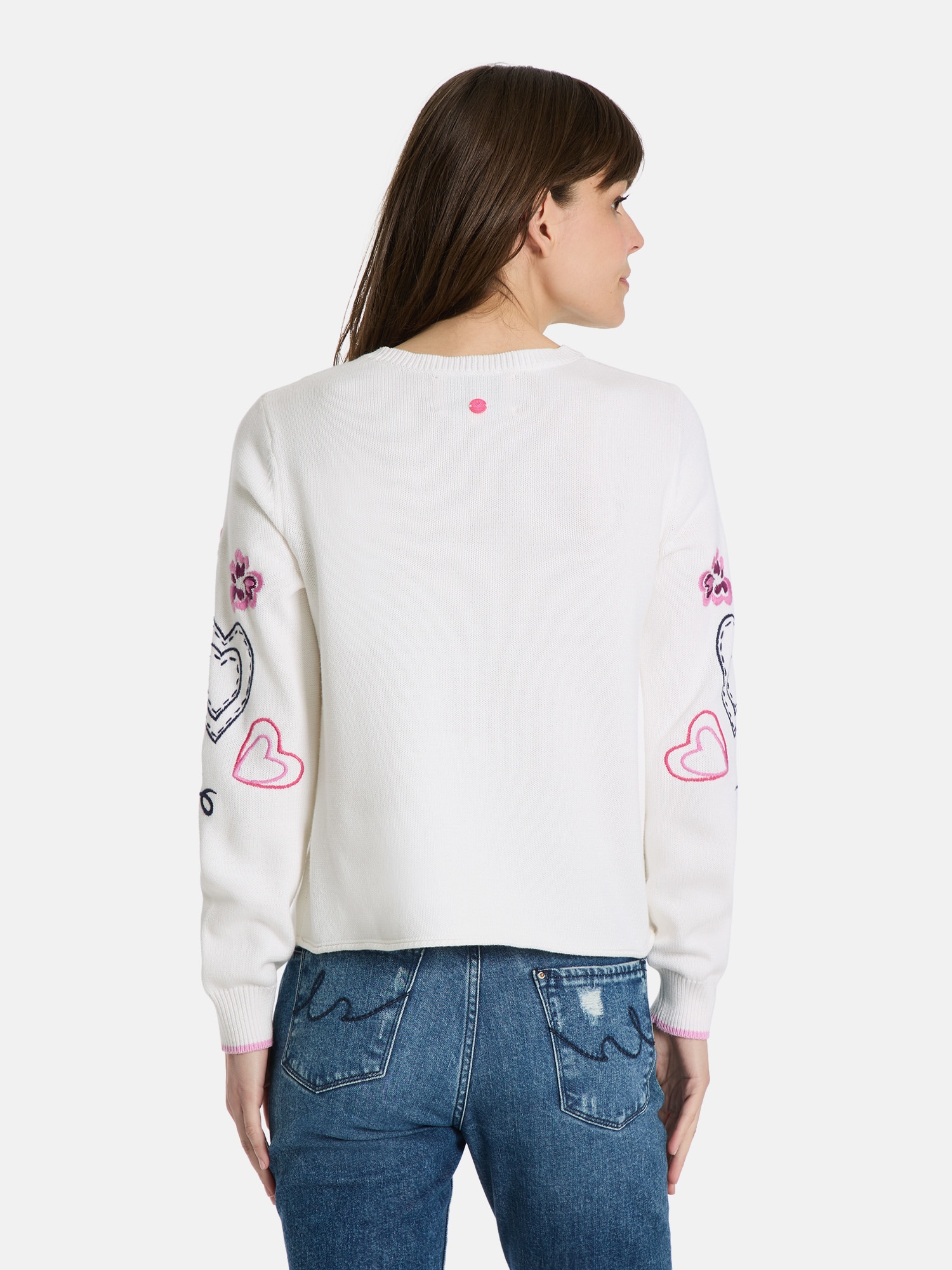 Lieblingsstück Strickpullover »DoritaL«, mit verspielten Stickereien