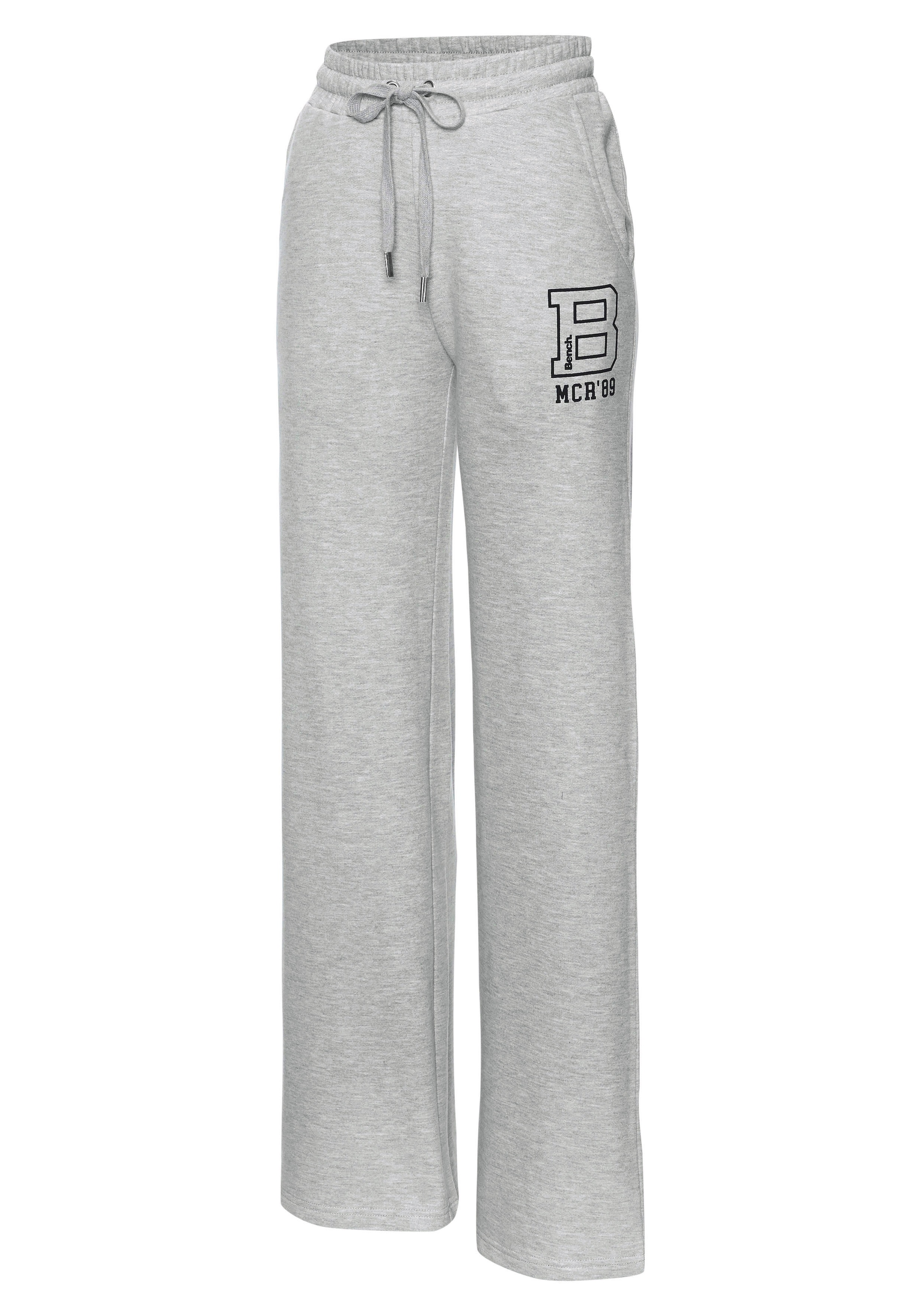 Bench. Loungewear Jogginghose  extra weit, innen leicht angeraut, Loungewear
