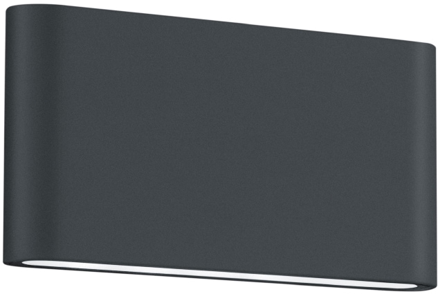 TRIO Leuchten LED Außen-Wandleuchte »Thames«, 2 flammig, Leuchtmittel LED-Modul | LED fest integriert, Wandleuchte Hauswand IP54 Fassadenbeleuchtung warmweiß, up-and-down