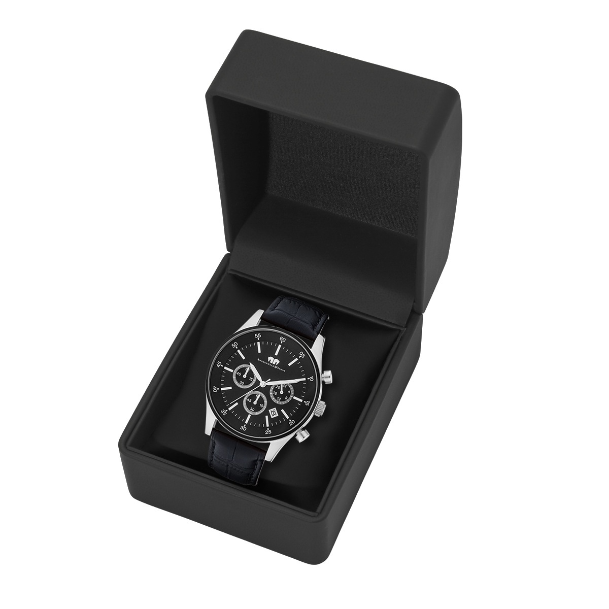 Rhodenwald & Söhne Chronograph »Goodwill T418«, (1 tlg.), aus Edelstahl