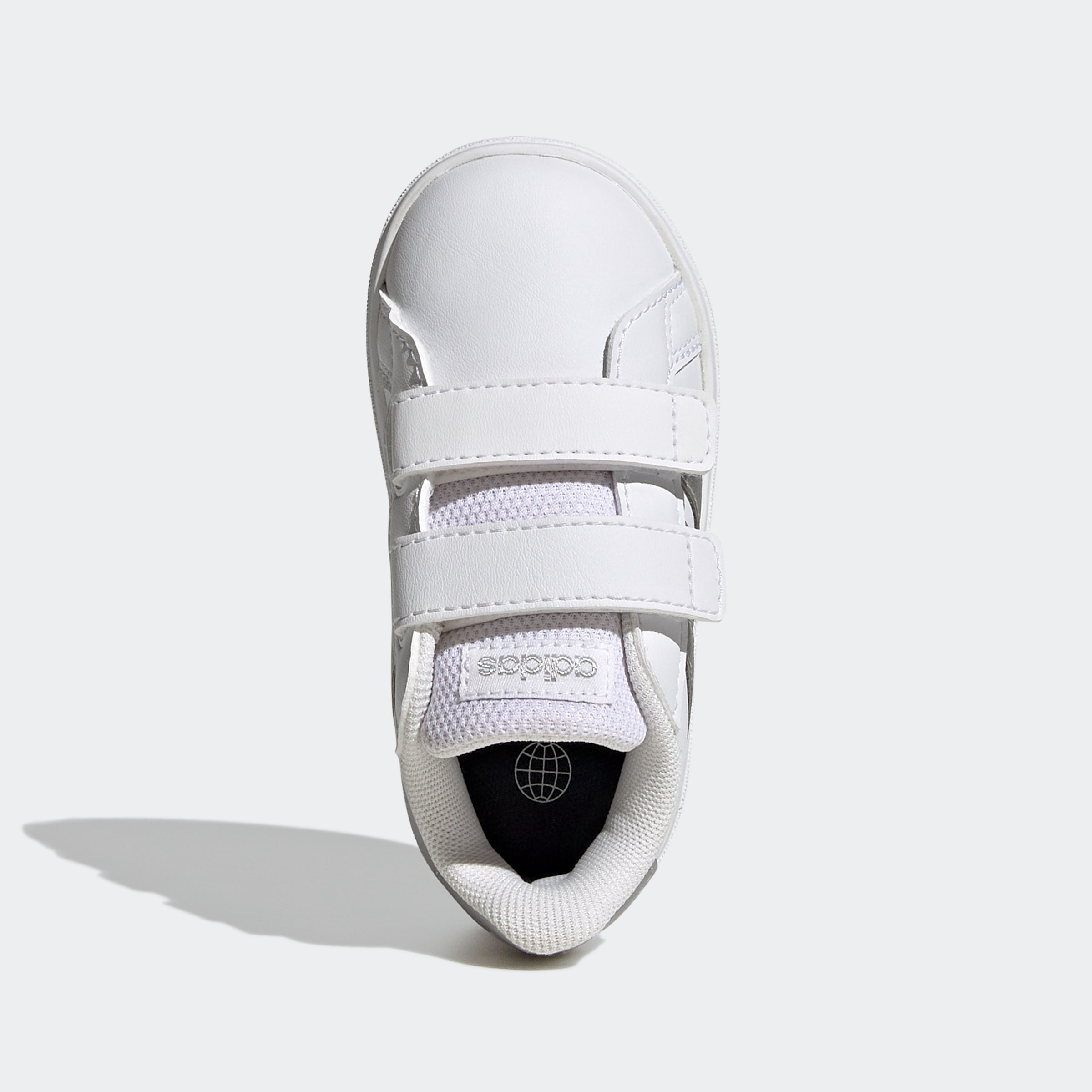 adidas Sportswear Sneaker »GRAND COURT LIFESTYLE HOOK AND LOOP«, für Kinder, Design auf den Spuren des adidas Superstar