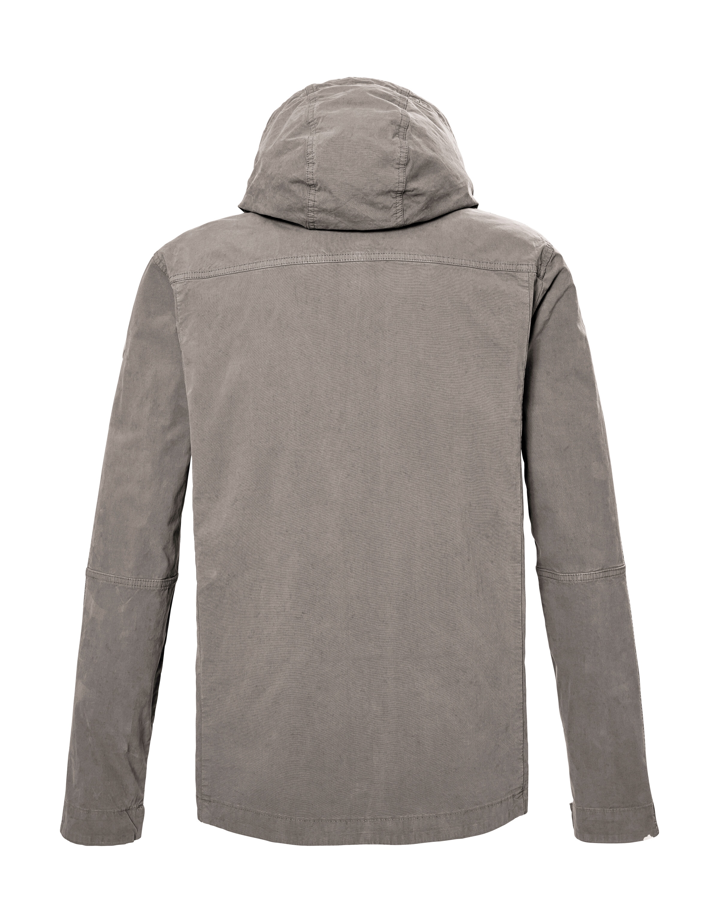 G.I.G.A. DX by killtec Funktionsjacke »GS 16 MN JCKT GOTS«, Bio-Baumwolle, Peach Finish, verstellbare Ärmel, regulierbare Kapuze