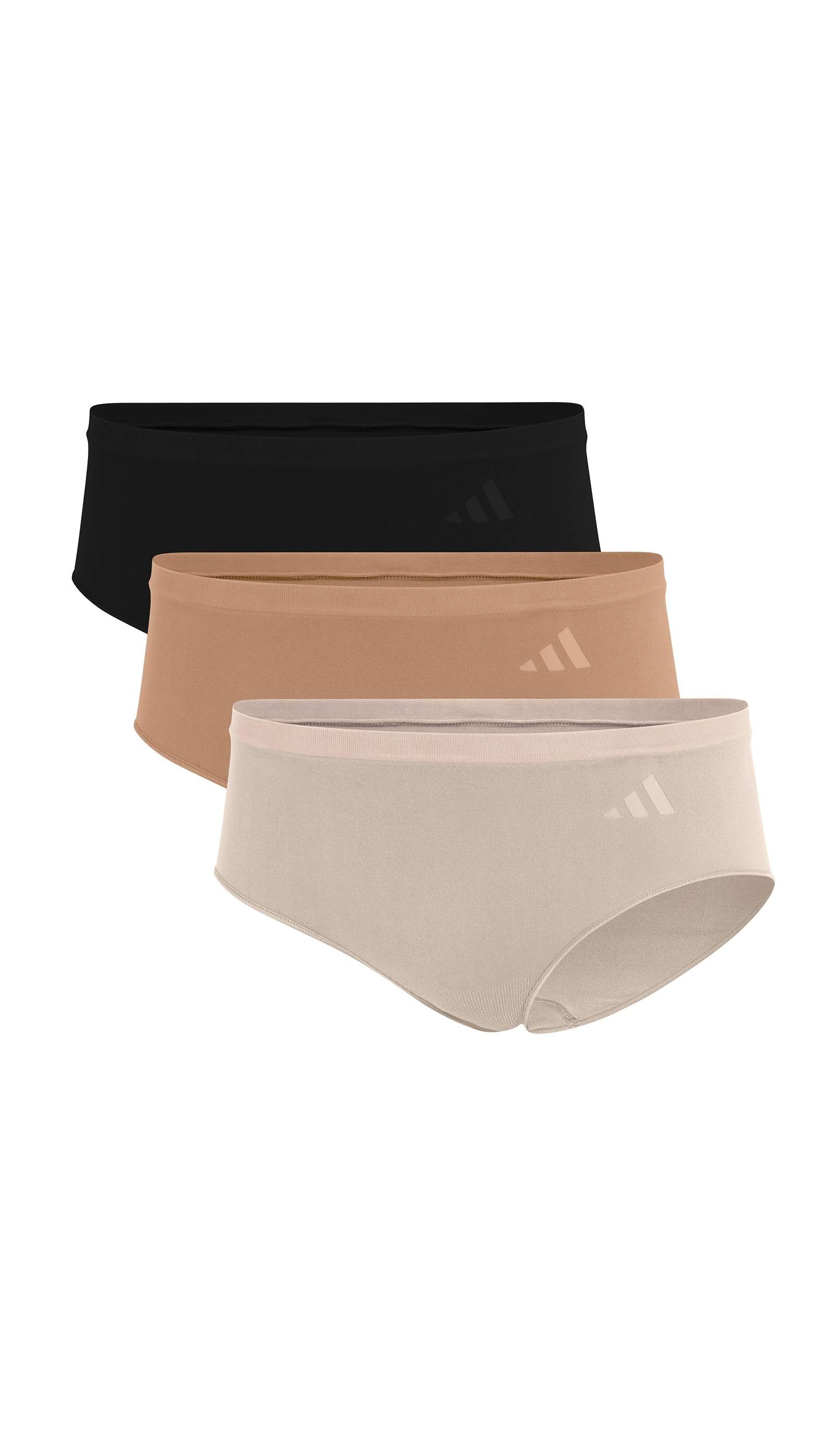 adidas Sportswear Hipster »Sport Active Seamless - Packaged Panties« 3er Pack,  mit Logodruck, basic, bequem, weich, elastisch, nahtlos