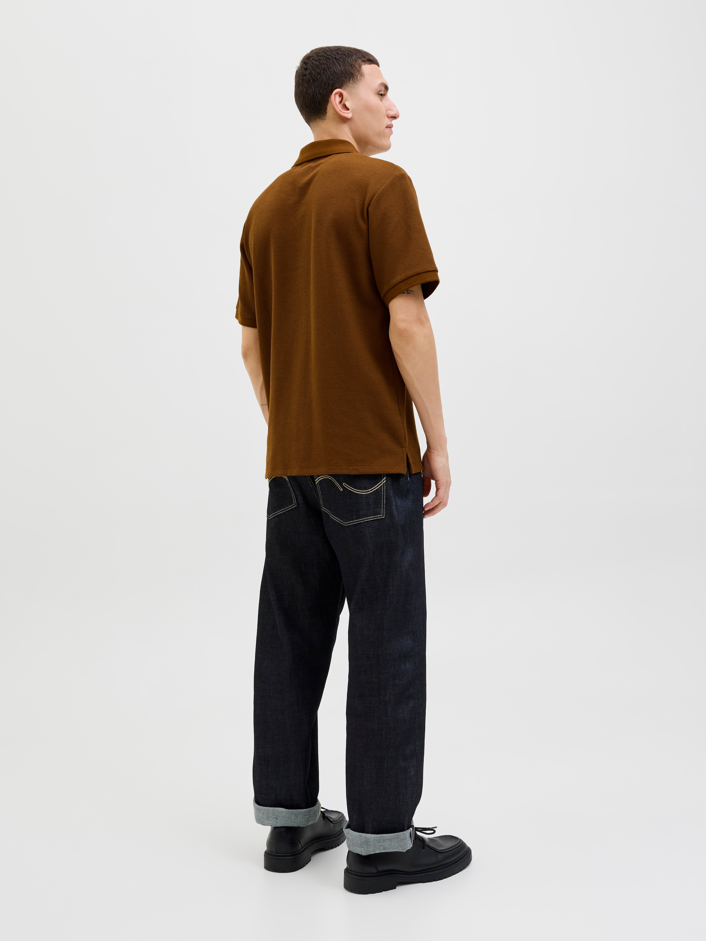 Jack & Jones Poloshirt »JJEAUSTIN POLO SS NOOS«, mit Logo Stickerei