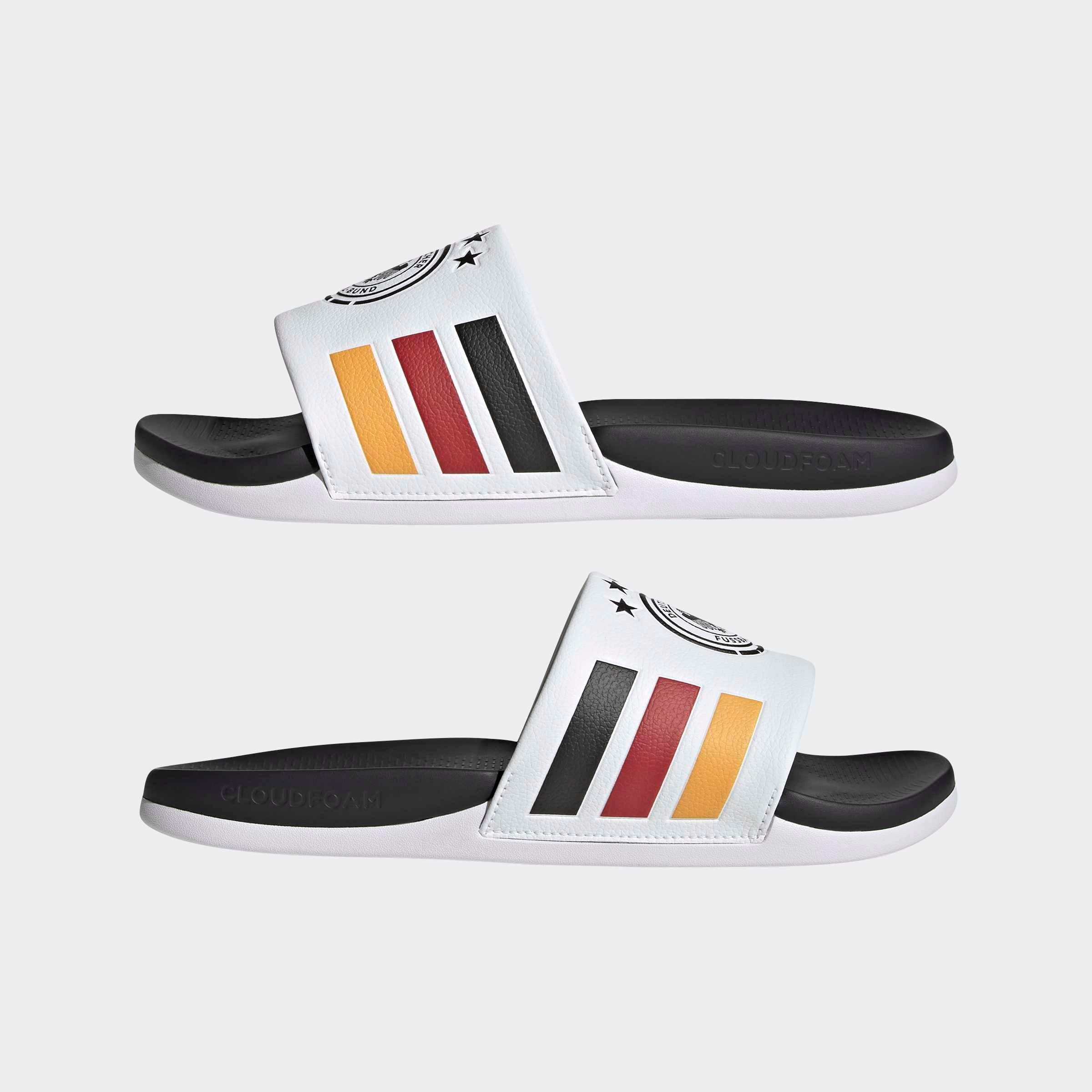 adidas Sportswear Badesandale »ADILETTE COMFORT 2.0 DEUTSCHLAND BADESCHLAPPEN«  Badelatschen, World Cup Nations Pack