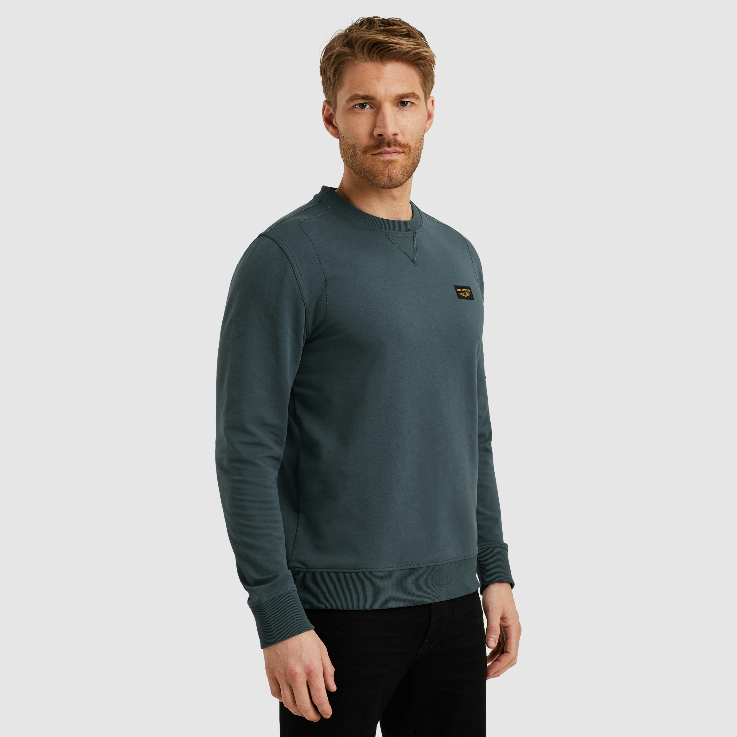 PME LEGEND Sweatshirt, mit Logo Stickerei
