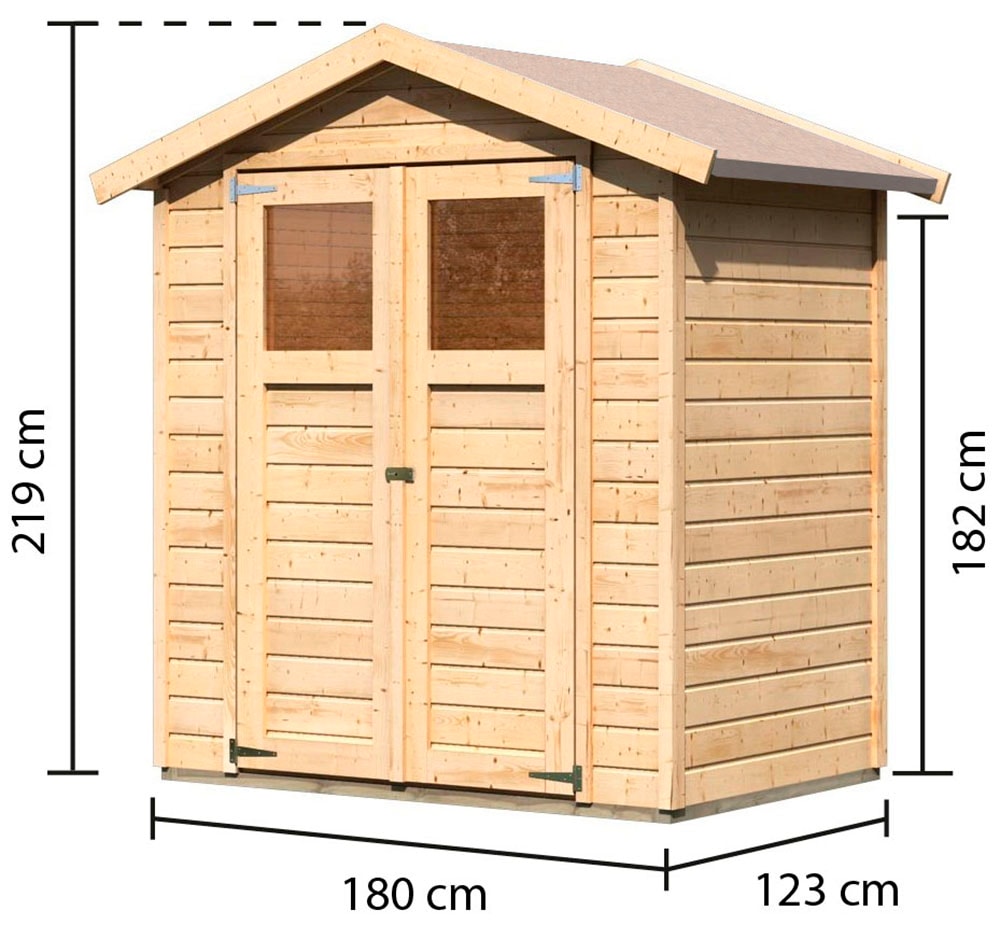 KONIFERA Gartenhaus »Socorro 1«