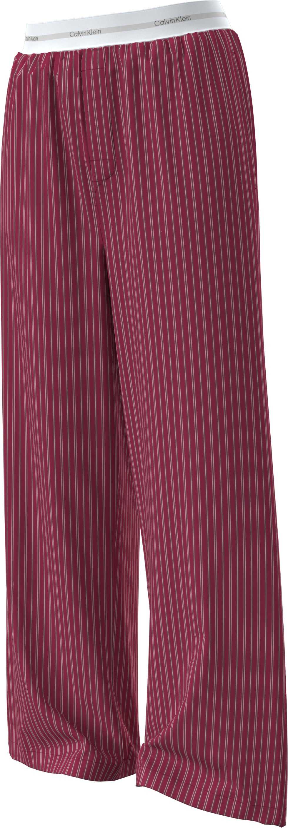 Calvin Klein Underwear Schlafanzug »LS PANT SET HOLIDAY« Mit elastischem Bund