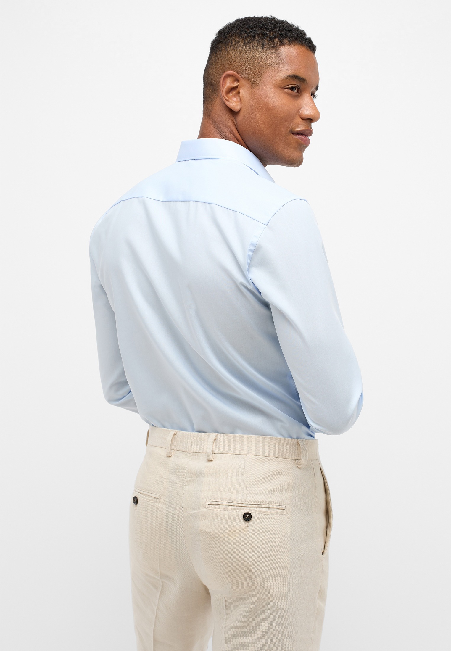 Eterna Langarmhemd »SLIM FIT« NON IRON (bügelfrei)