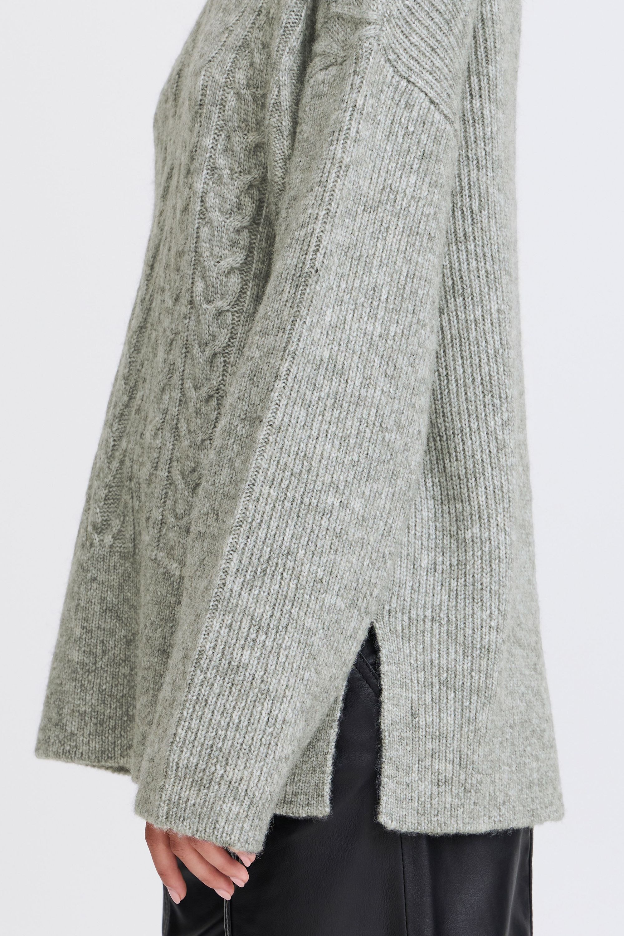 b.young Strickfleece-Pullover »Strickpullover BYNELLO ONECK JUMPER -«
