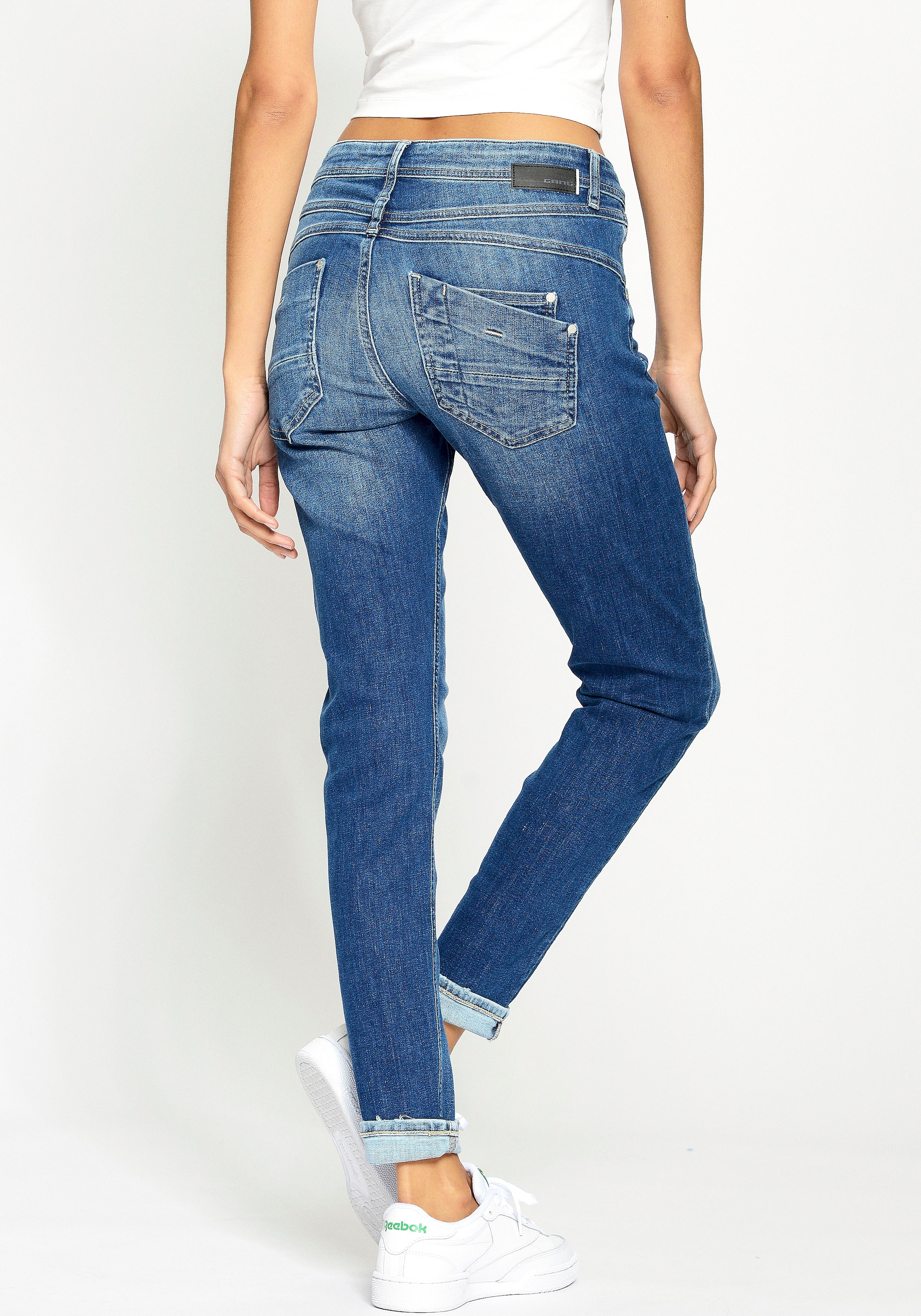 GANG Relaxed Used-Effekten im »94Amelie Shop Fit«, mit Relax-fit-Jeans Online OTTO
