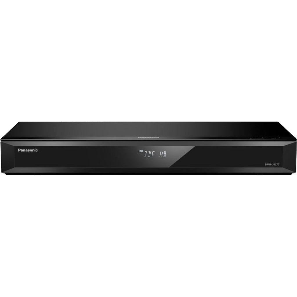 Panasonic Blu-ray-Rekorder »DMR-UBS70«, 4k Ultra HD, WLAN-LAN (Ethernet), 4K Upscaling, 500 GB Festplatte