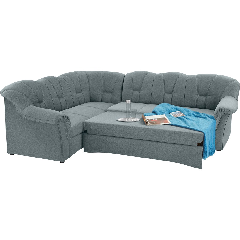 DOMO collection Ecksofa »Papenburg B/T/H: 242/190/84 cm L-Form«