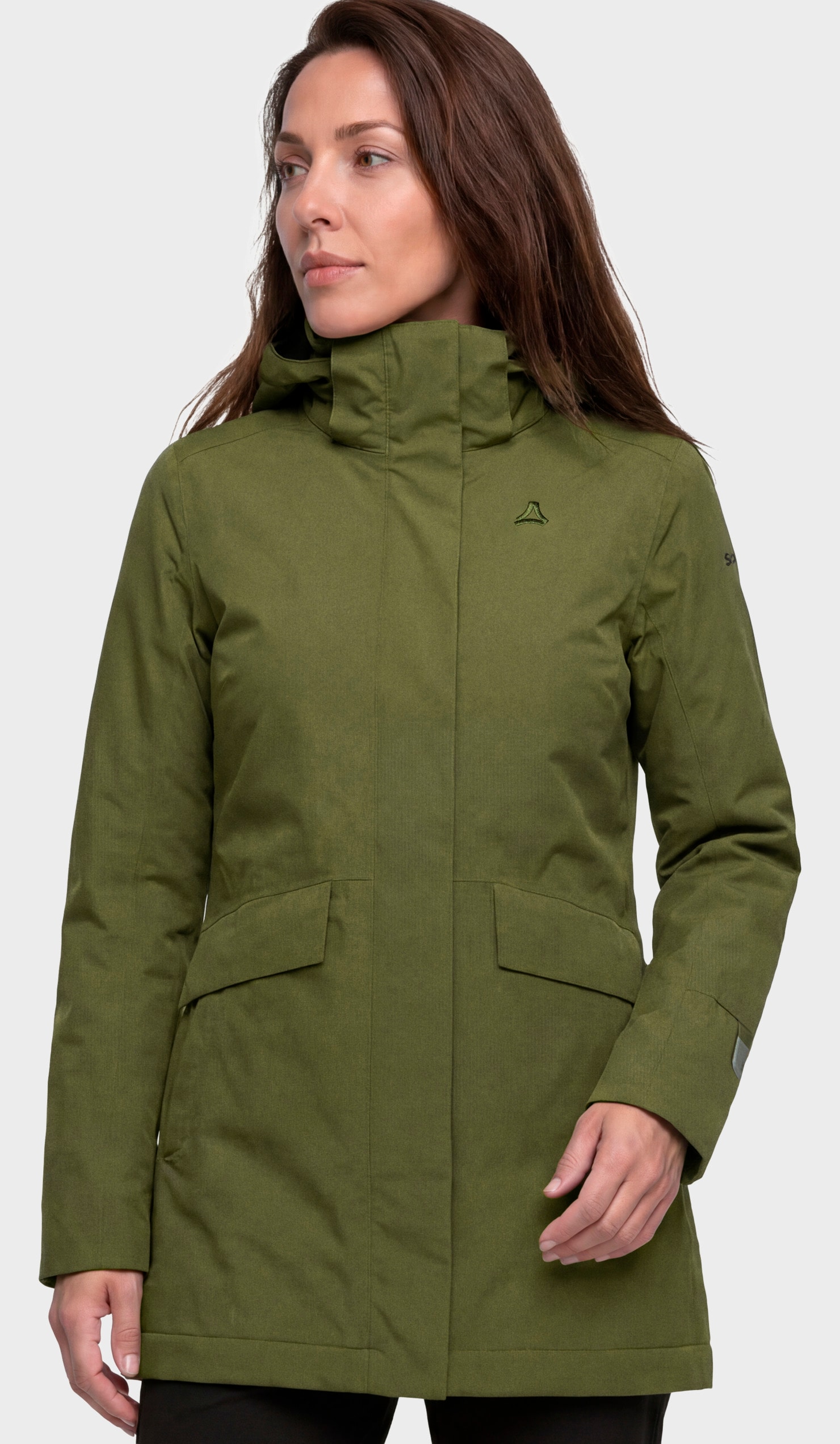 Schöffel Doppeljacke »3in1 Parka Style Borkol WMS« mit Kapuze