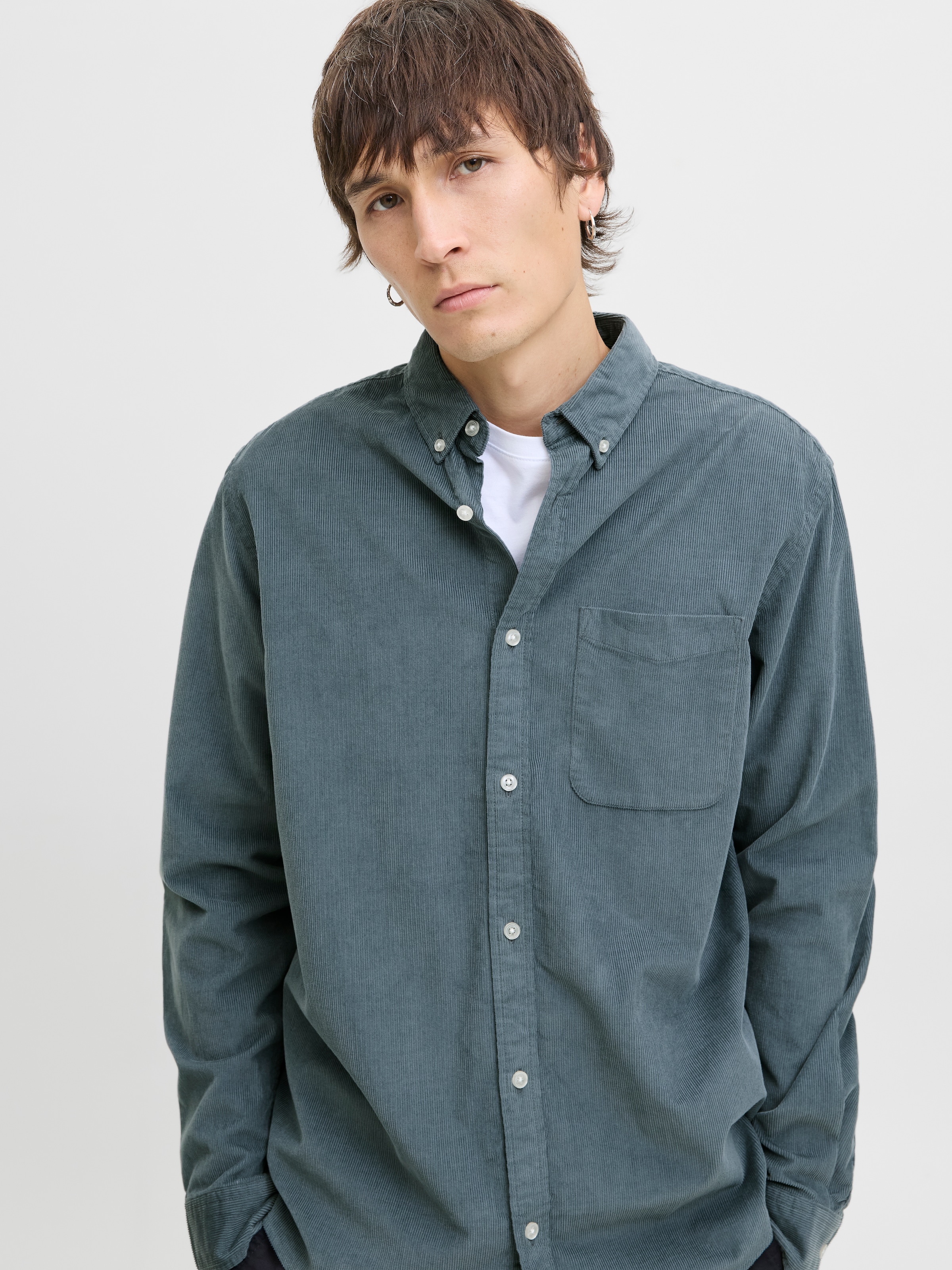 Jack & Jones Langarmhemd »JJECLASSIC CORD SHIRT L/S SN«