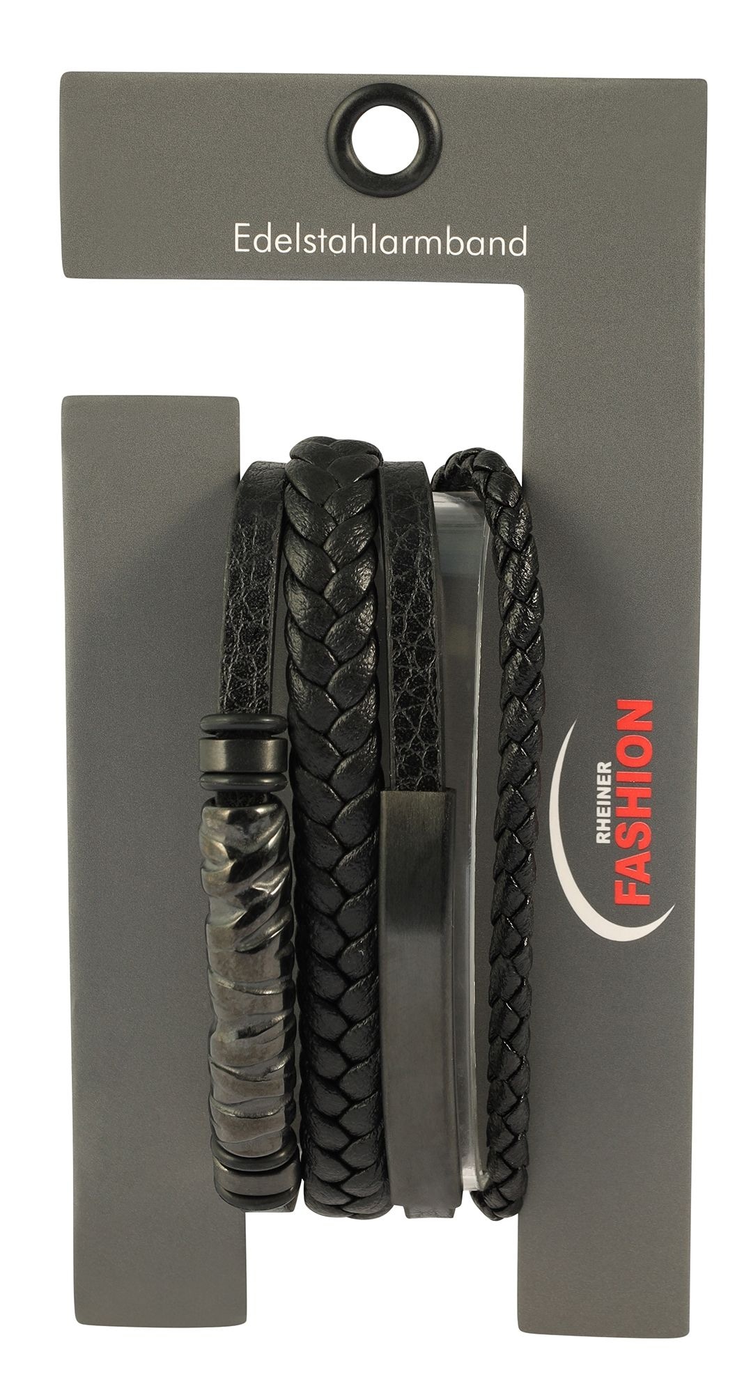 Adelia´s Lederarmband »Herren Armband ¿ Lederarmband aus Leder 19 cm«