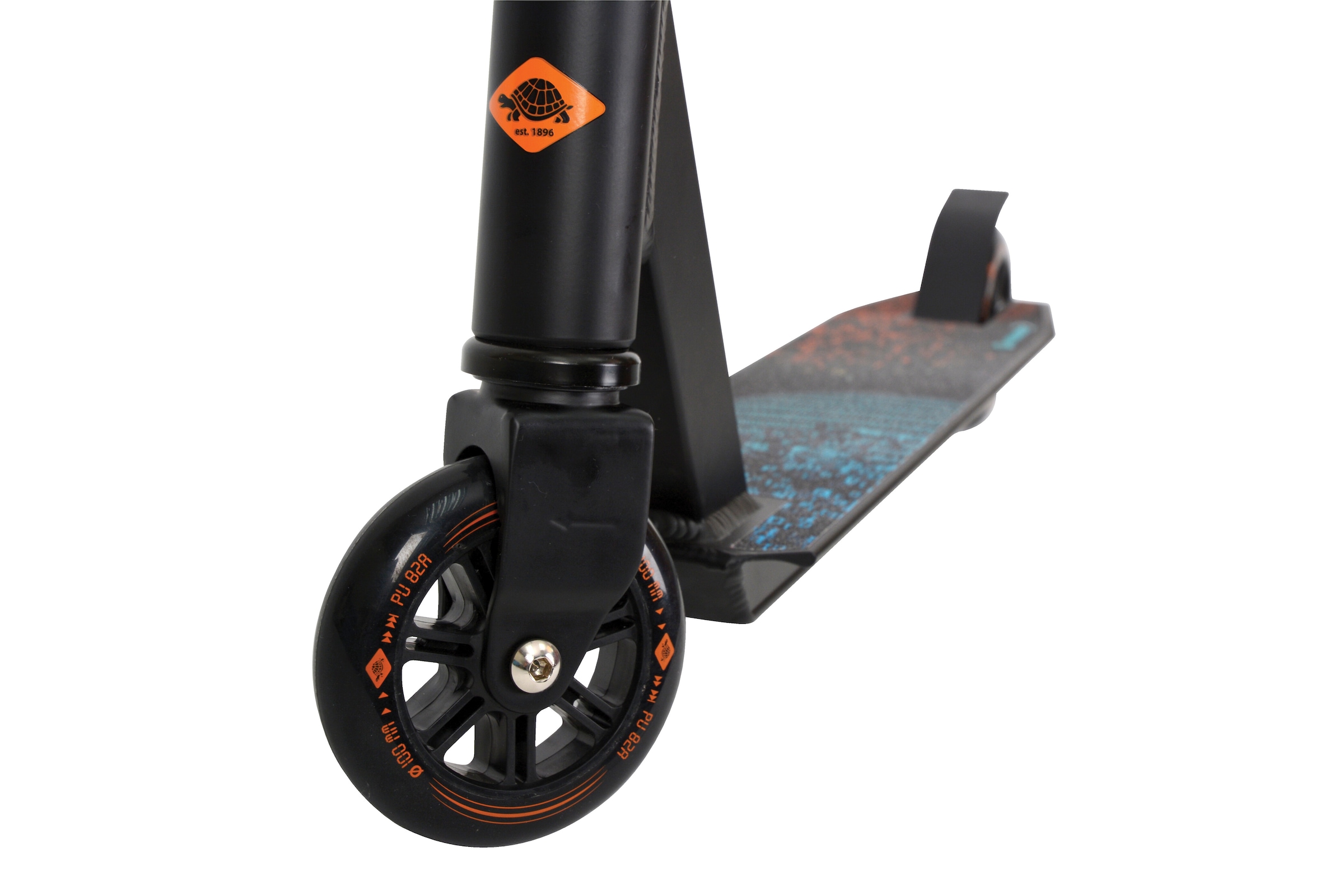 Schildkröt Stuntscooter »Stunt Scooter 360 Space (black-orange)«