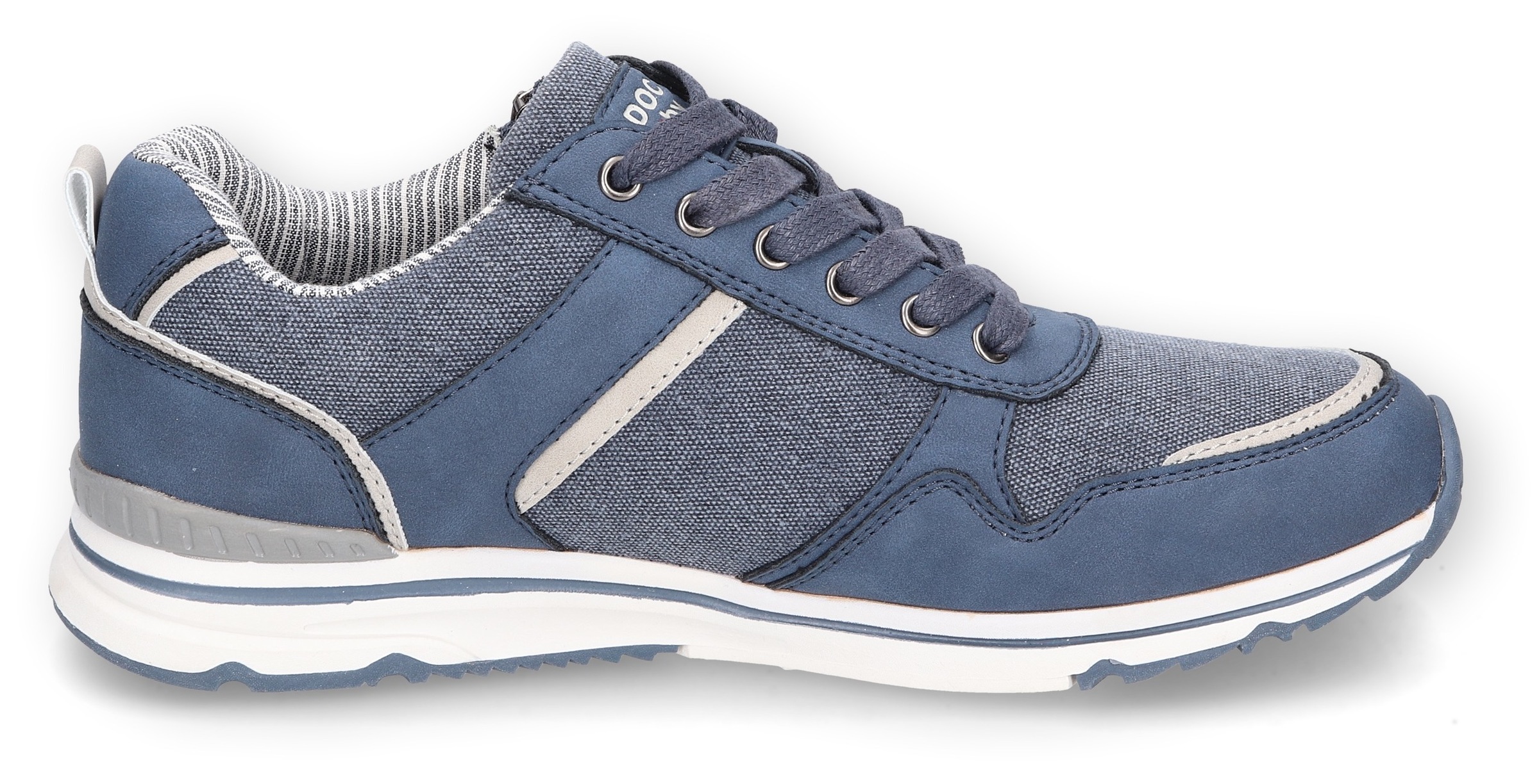 Dockers by Gerli Sneaker, Running Sneaker, Schnürschuh, Freizeitschuh mit Reißverschluss