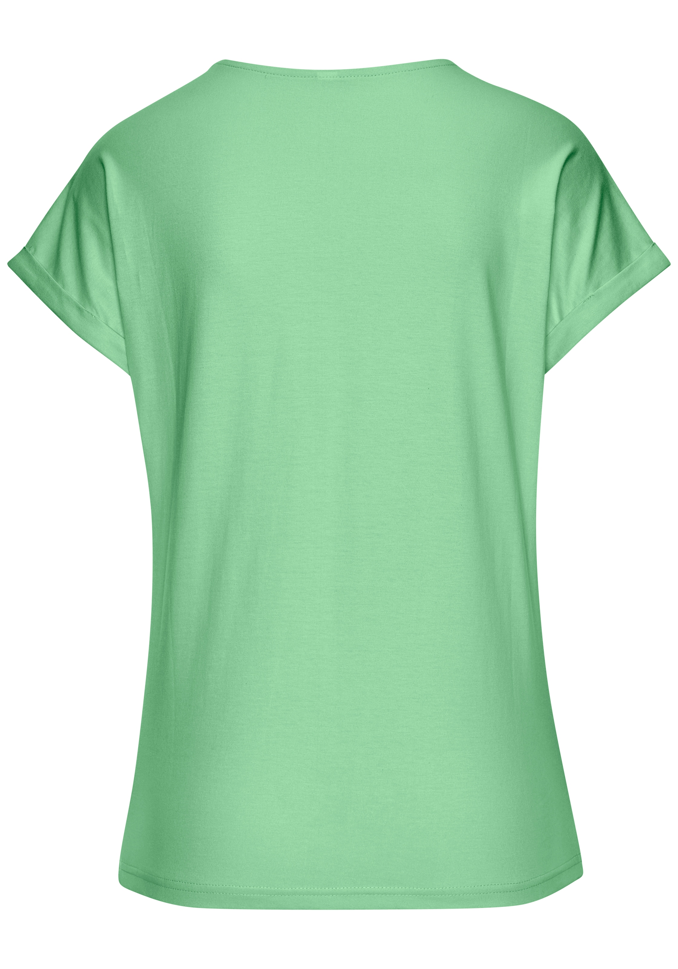 Vivance by Lascana T-Shirt aus luftiger Bio-Baumwoll-Qualität
