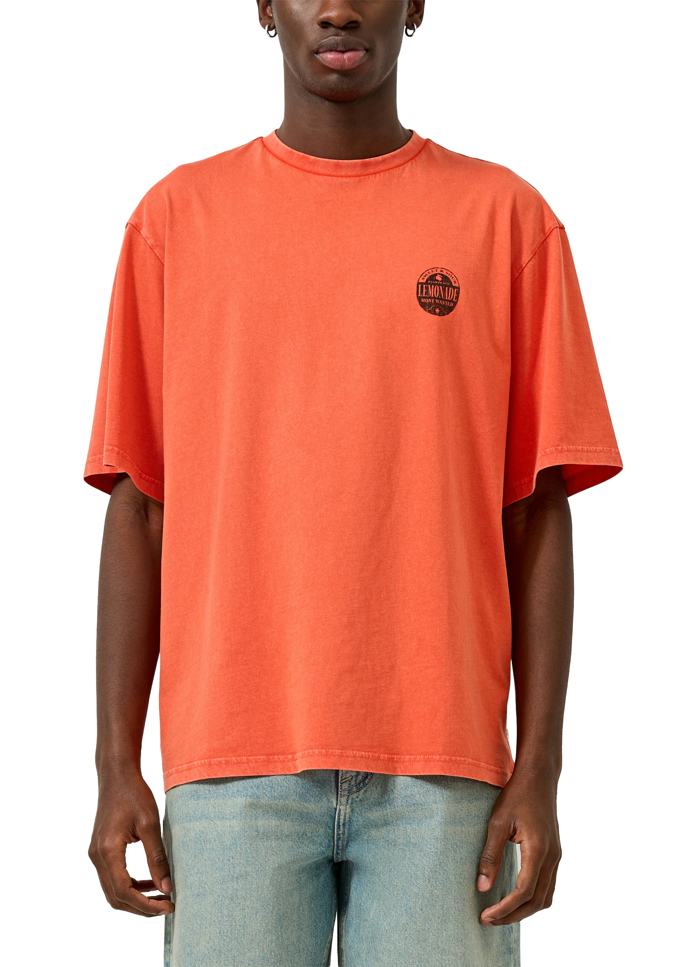 QS Kurzarmshirt mit großem Rückenprint