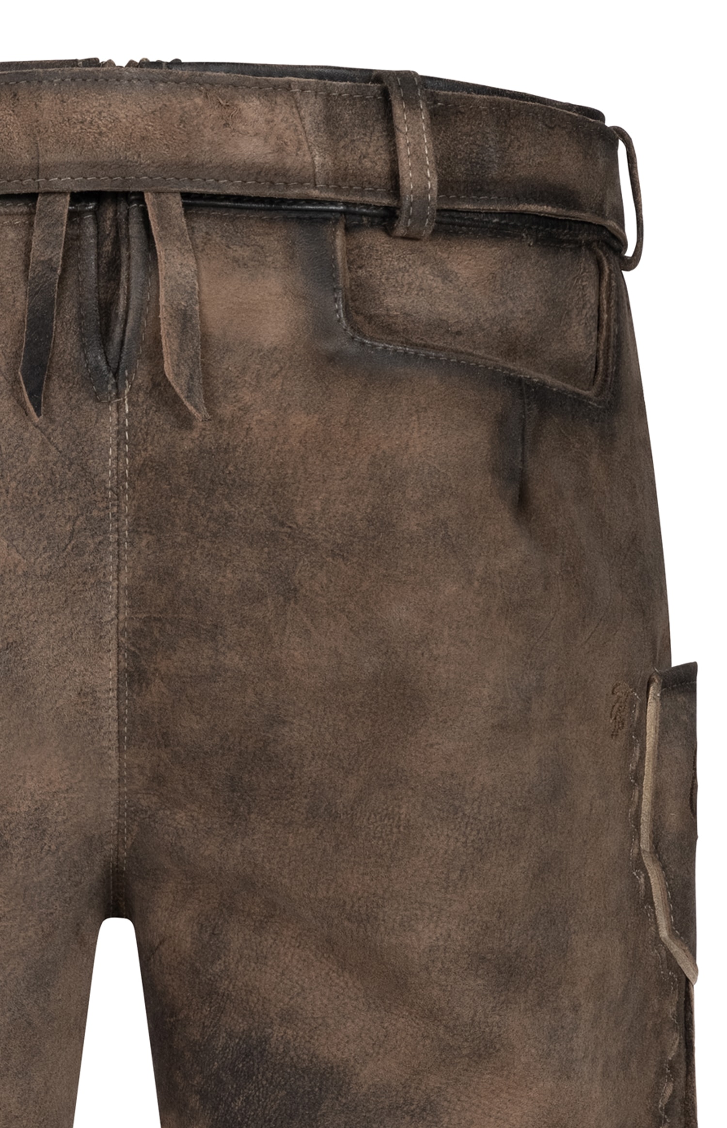 Nübler Trachtenlederhose »Lederhose kurz Winsen«