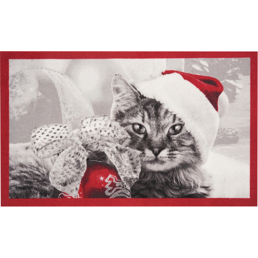 HANSE Home Fußmatte »Christmas Cat«, rechteckig