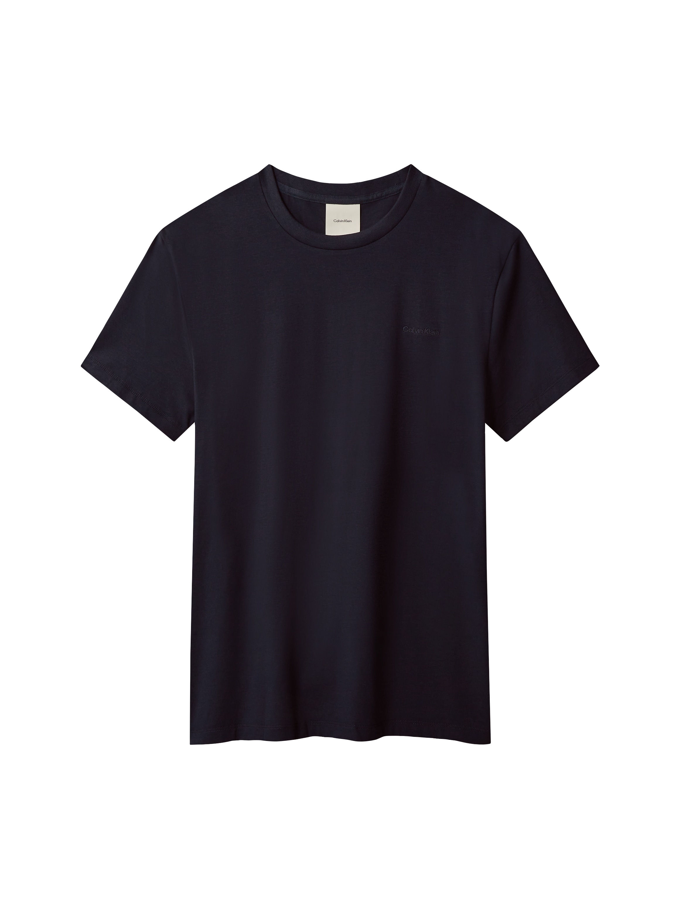 Calvin Klein T-Shirt »SS STRETCH COTTON SLIM TEE«, Mit Rundhalsausschnitt
