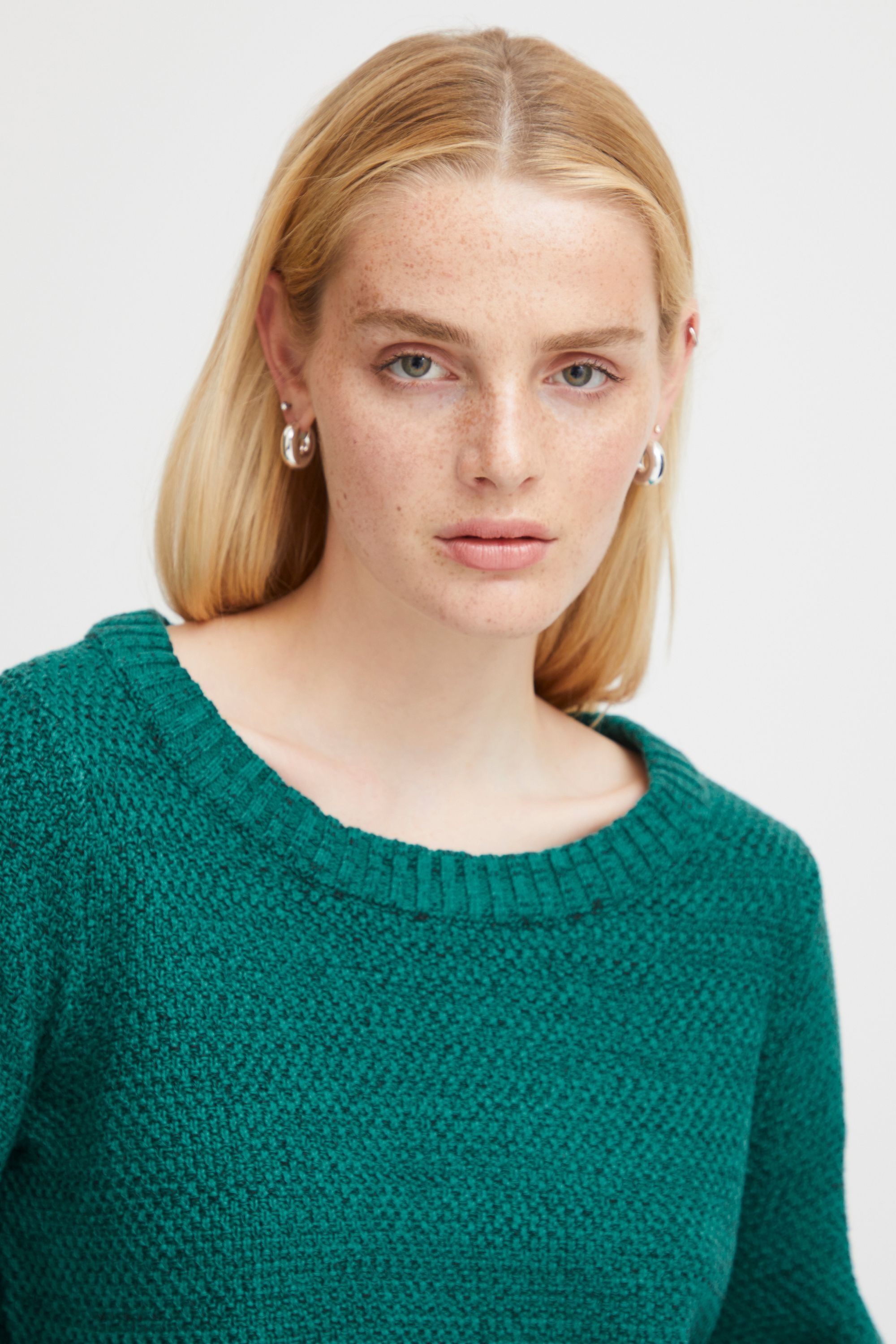 Ichi Strickfleece-Pullover »Strickpullover IHNoelle«