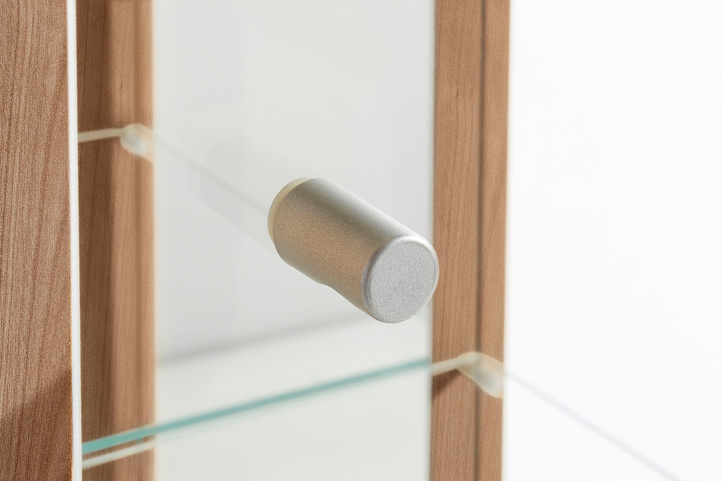 fif möbel Vitrine »OPTIMA« Standvitrine, Vitrinenschrank, Glasvitrine, Sammlervitrine, LED