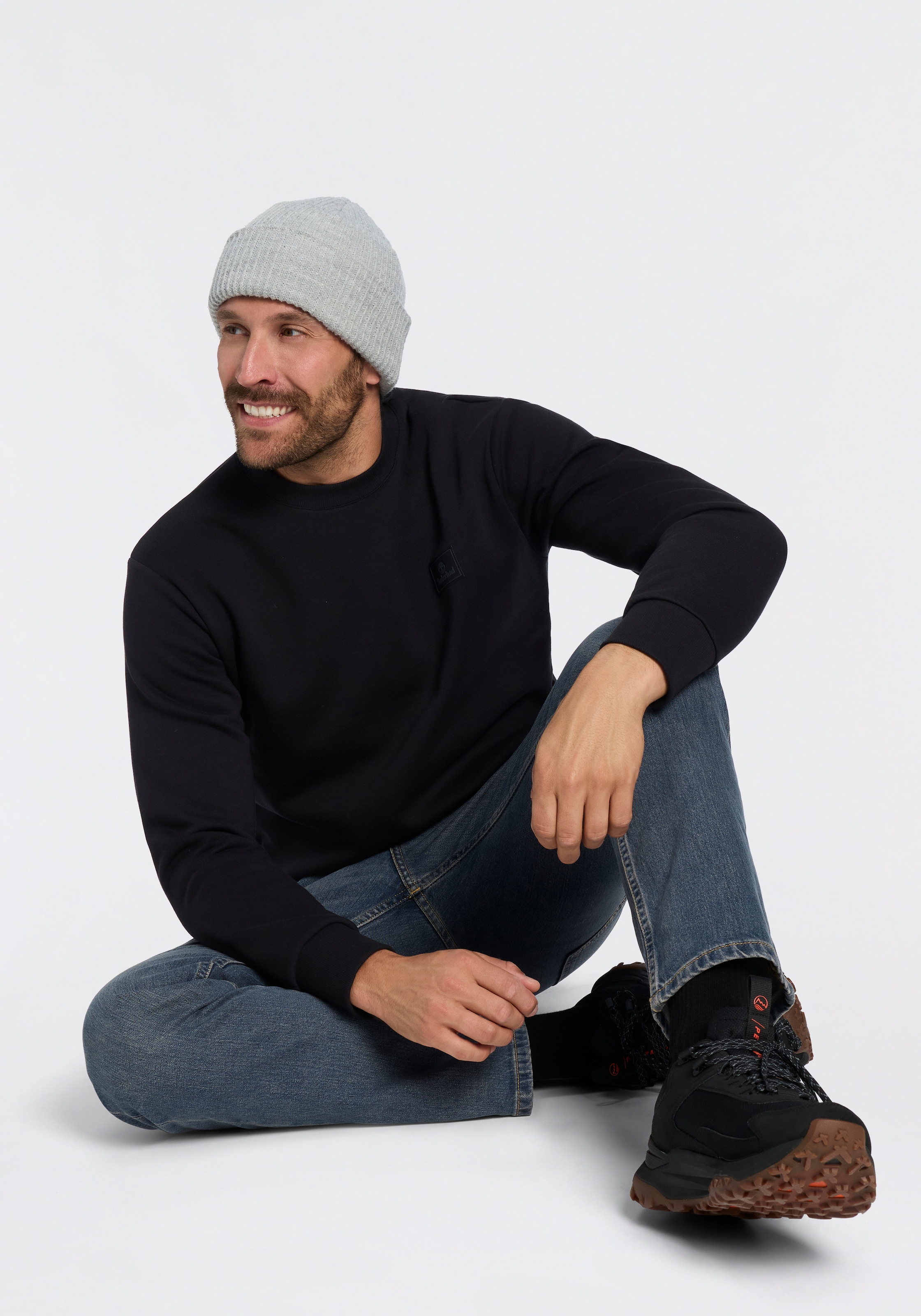 Timberland Sweatshirt »Silicon Badge BB Crew Sweatshirt«, aus Baumwolle und Polyester, erhältlich in den Größen S bis XXXL
